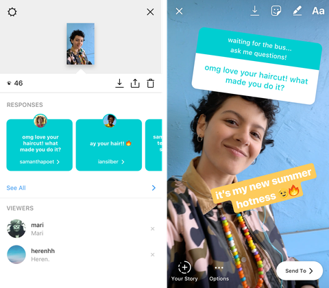 Instagram adds the questions sticker, a new way to poll your friends ...
