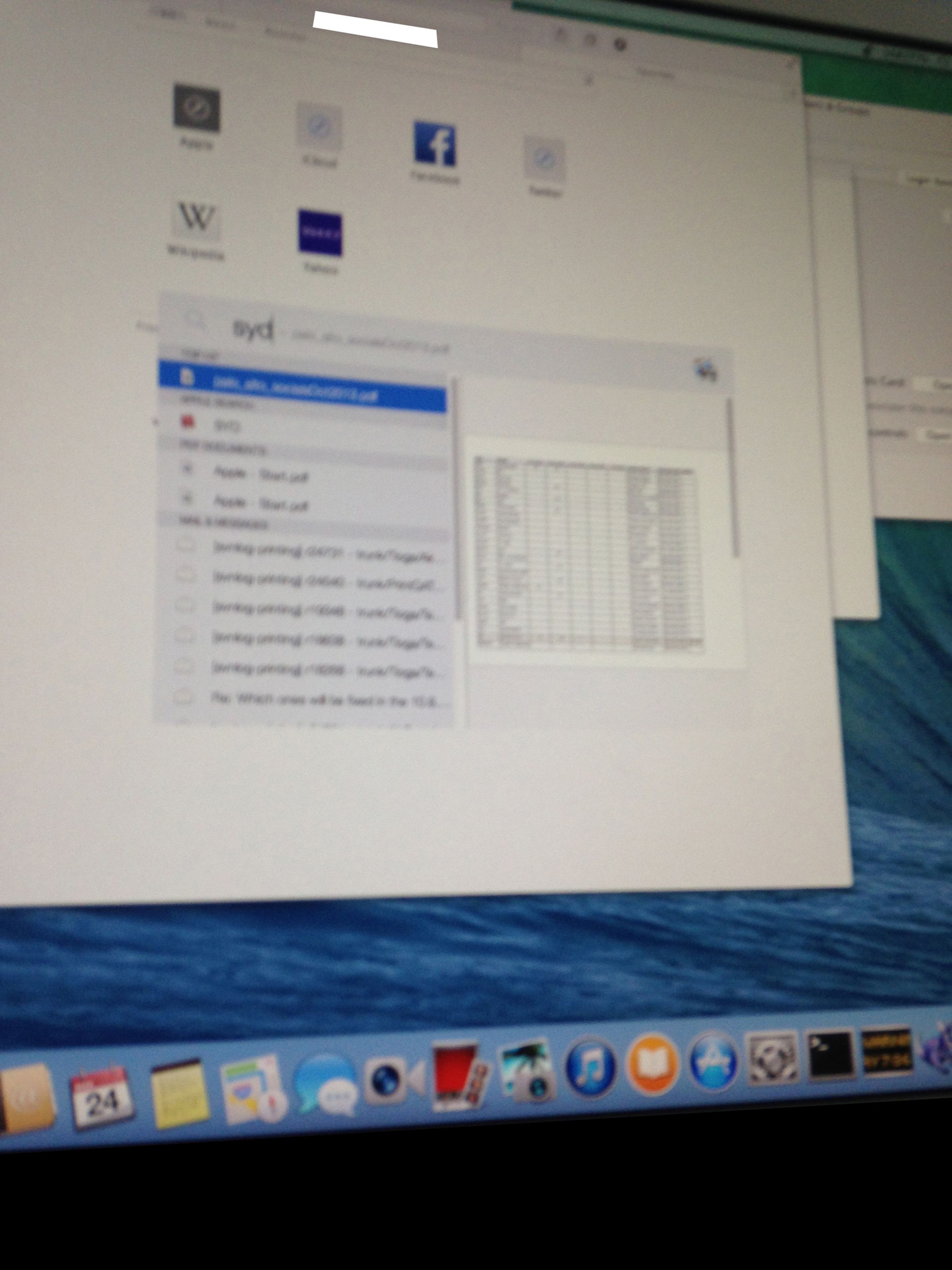 Leaked OS X 10.10 screenshots