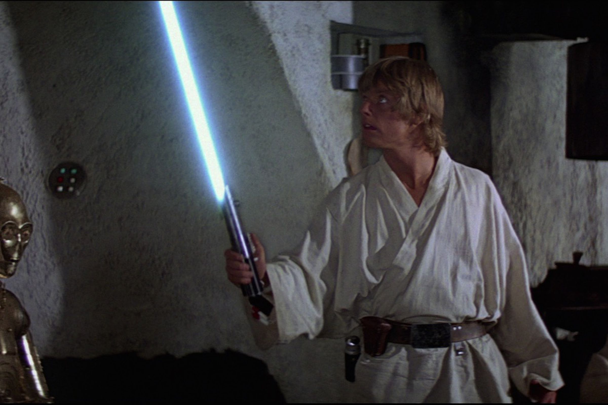 The weapon first appeared in 1977’s Star Wars.