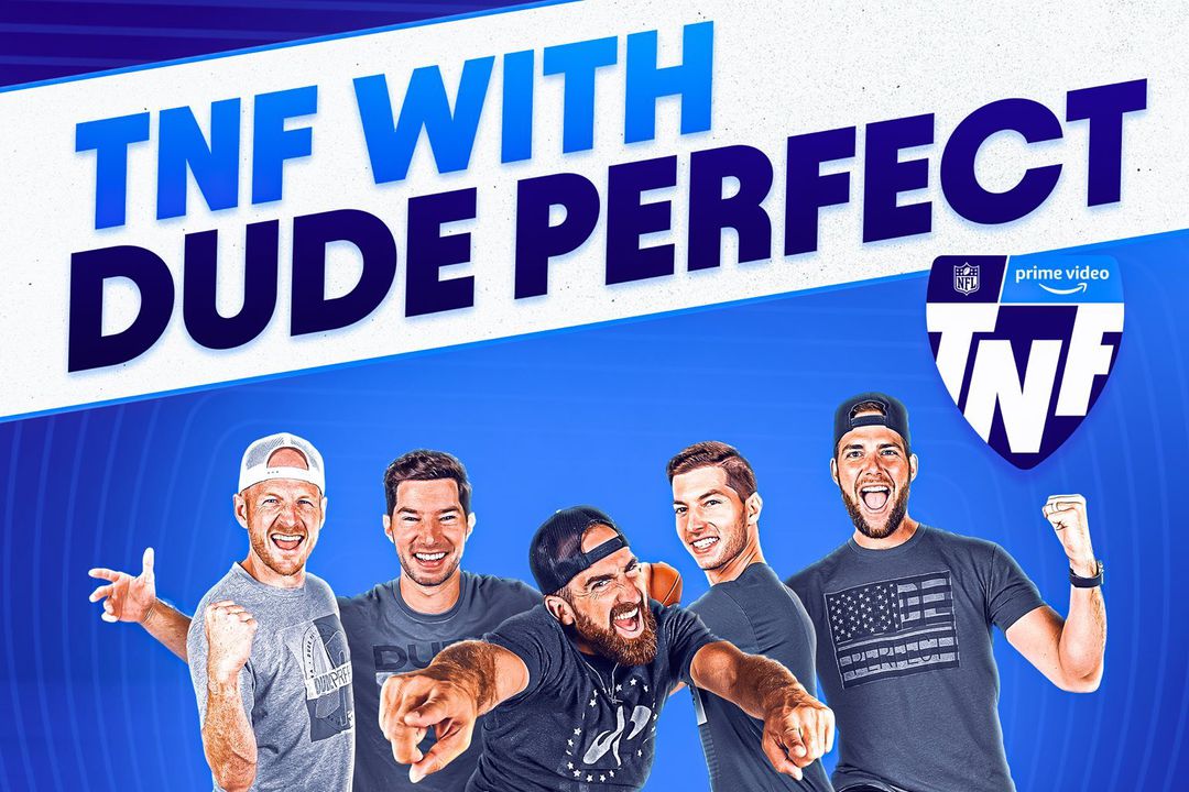 Amazon is teaming up with Dude Perfect for alternate Thursday Night