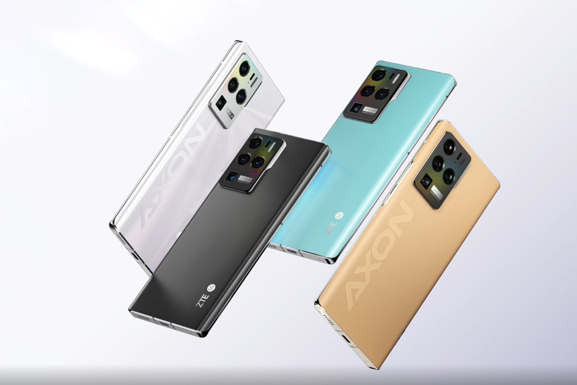 The Axon 30 Ultra 5G offers a whole bunch of rear-facing cameras.