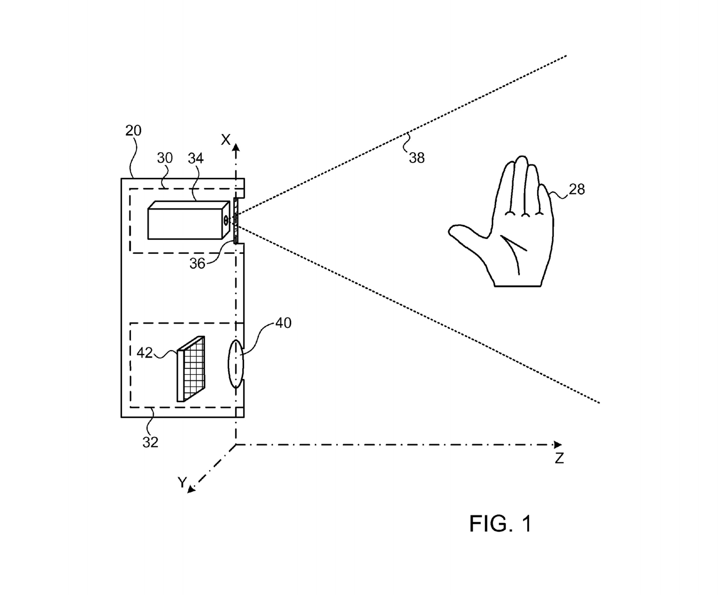 Apple Primesense motion tracking patent