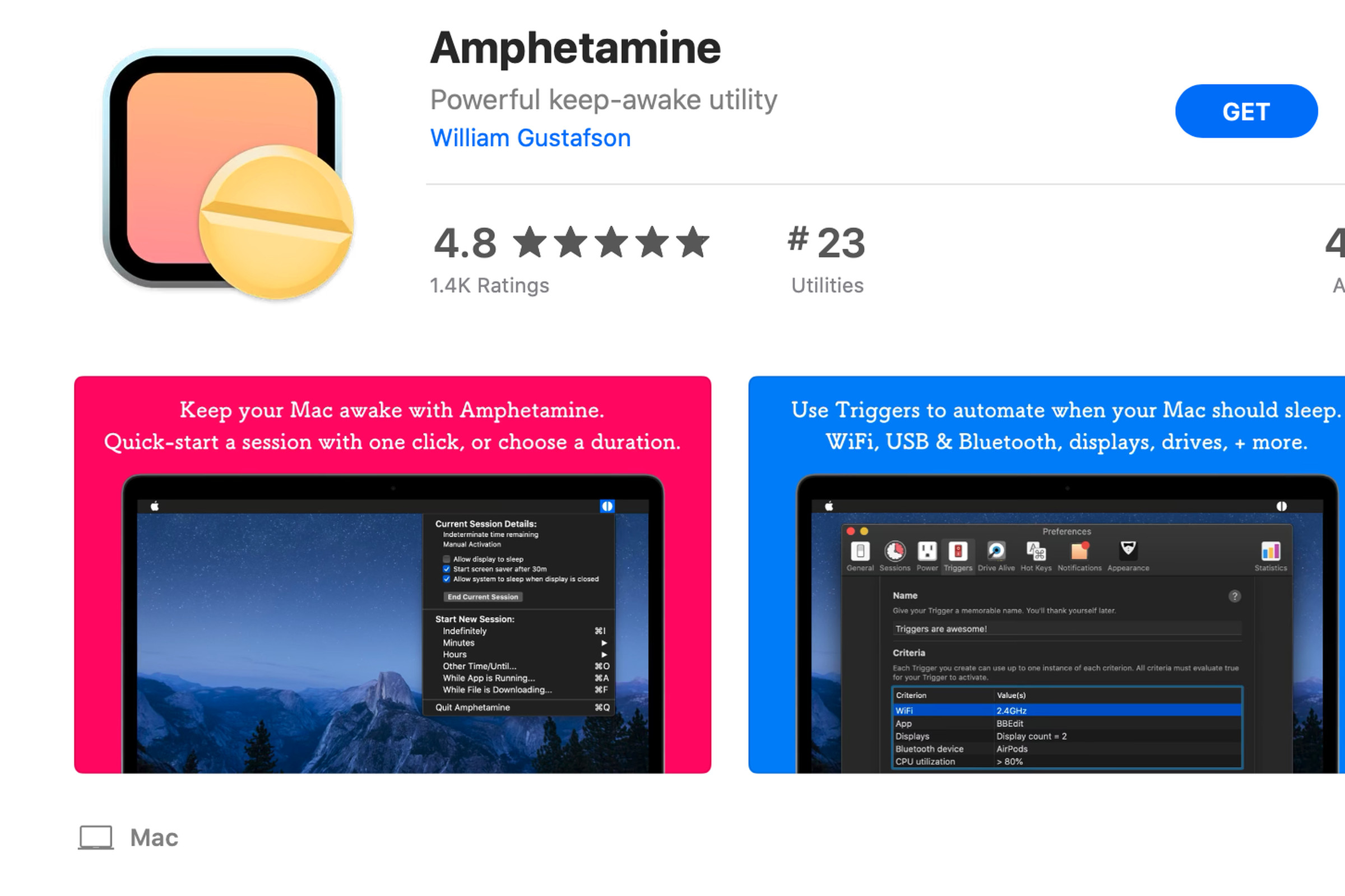 Amphetamine’s developer says Apple told him to change the app’s name and remove the pill from its logo
