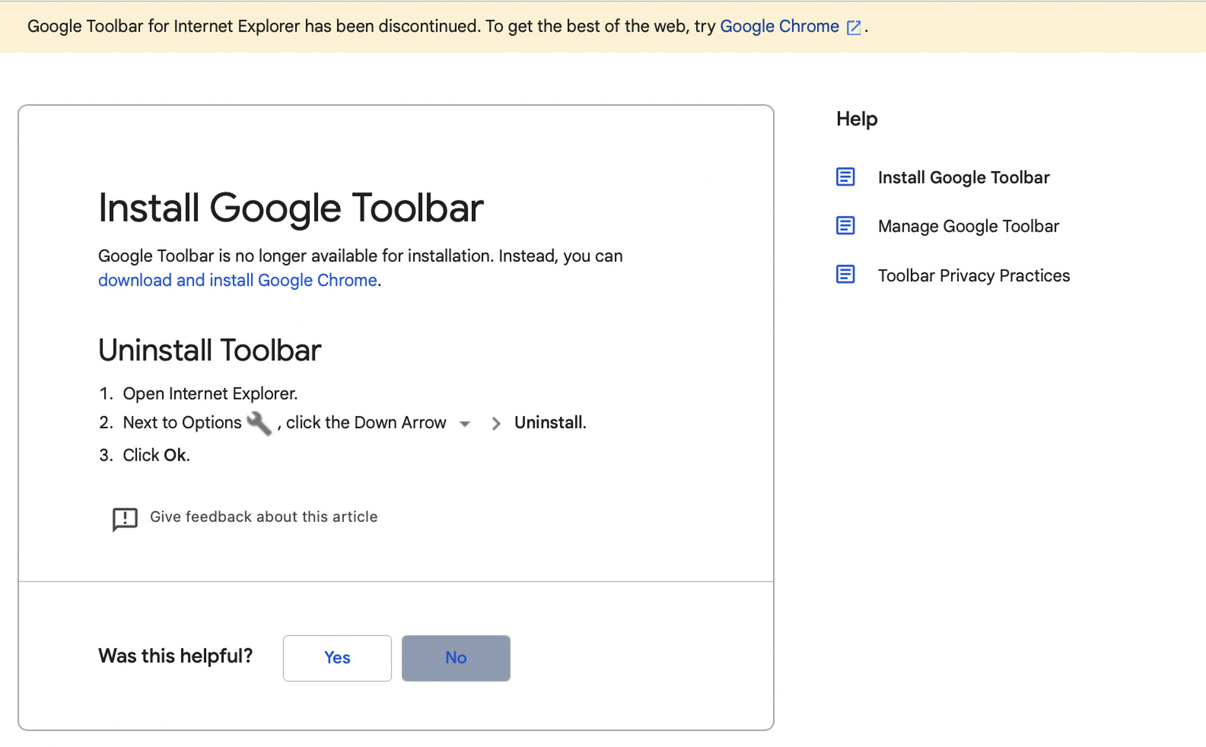 How to “install” Google Toolbar — the result may surprise you.