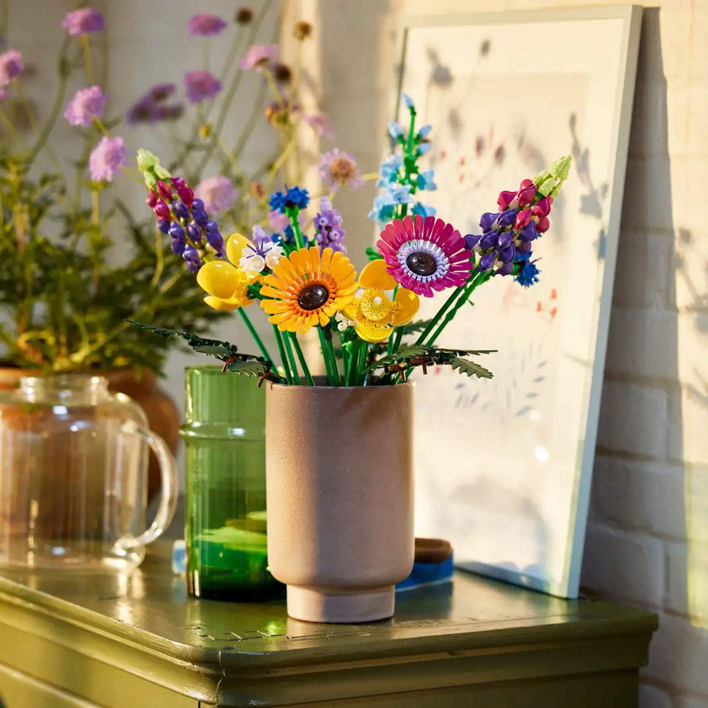 Lego Wildflower Bouquet Lifestyle Image