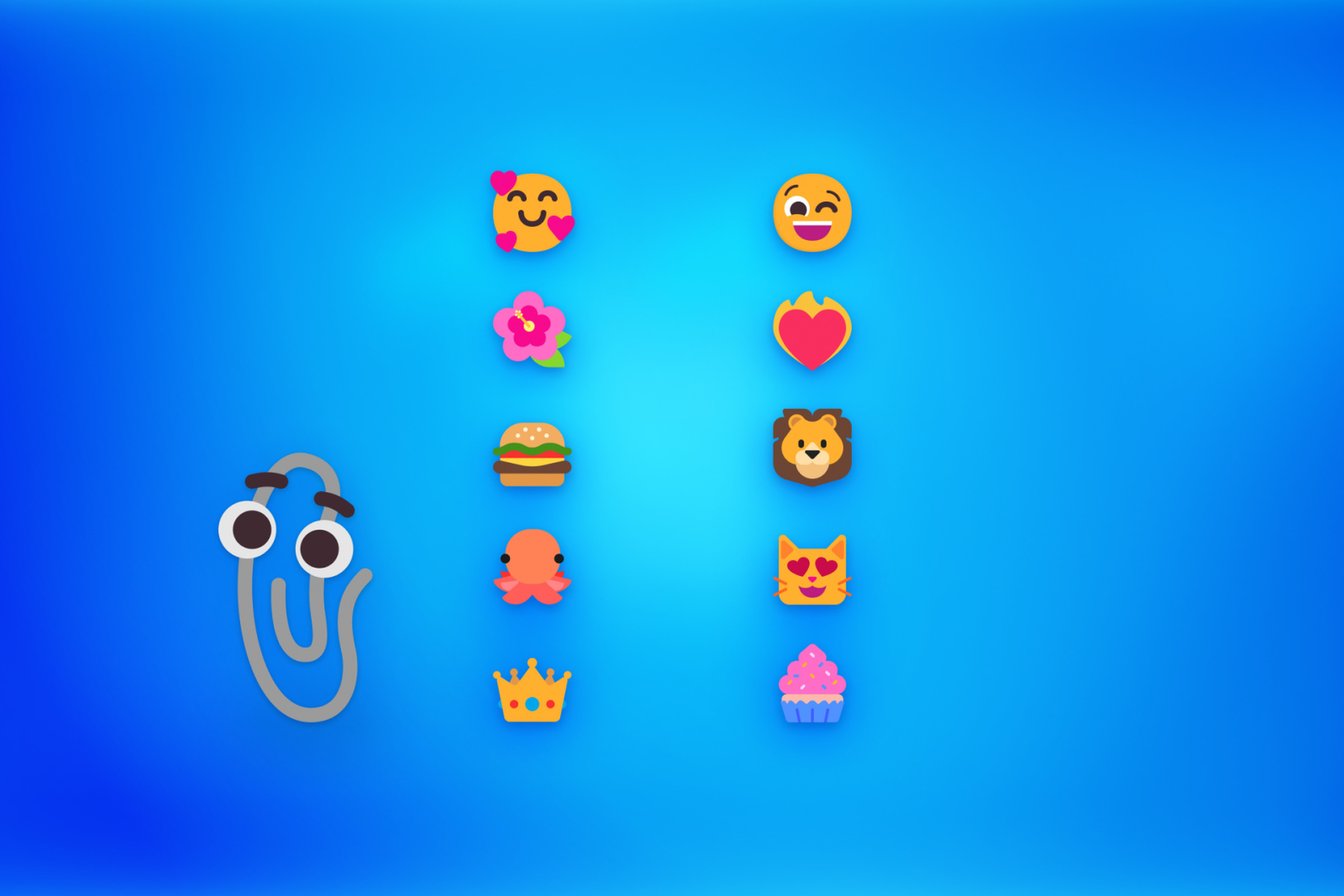 Microsoft’s new emoji for Windows 11.