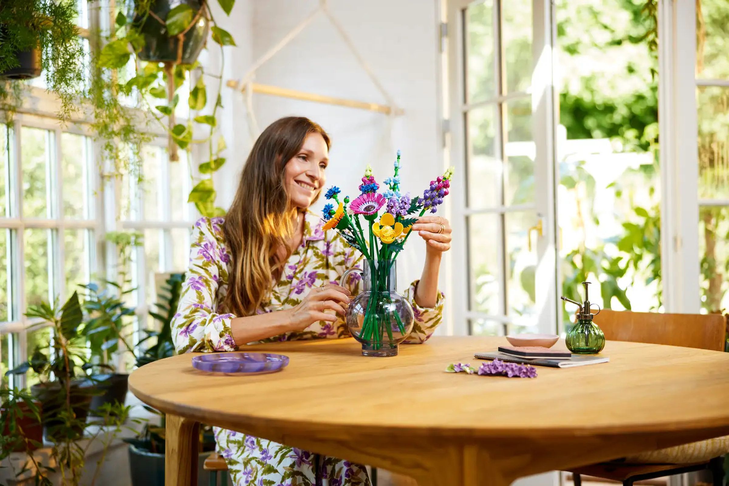 Lego's Wildflower Bouquet kit comes with 939 pieces, letting mom build a bouquet that will (hopefully) stand the test of time.
