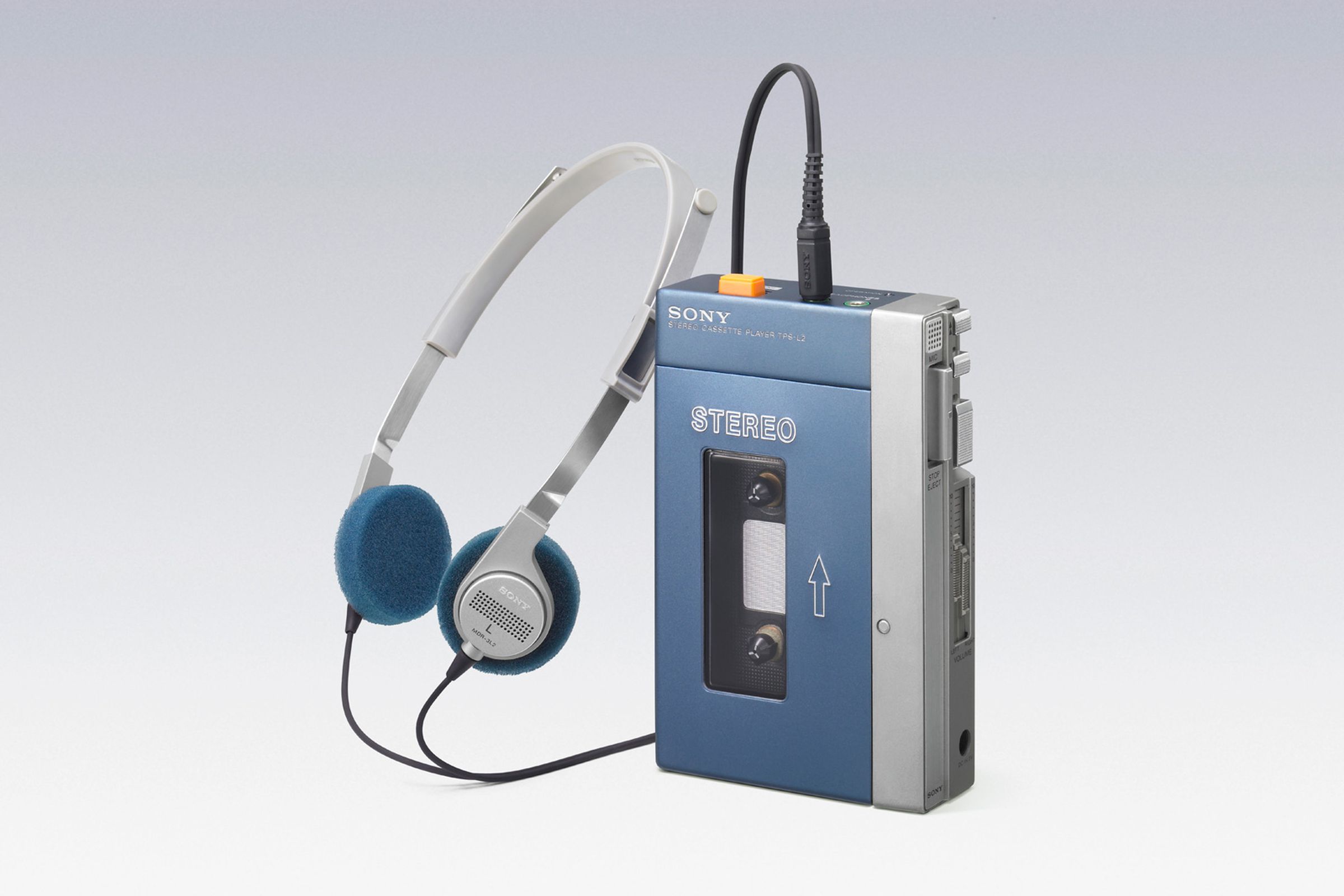 Sony Walkman TPS-L2, the first commercially available personal portable cassette player