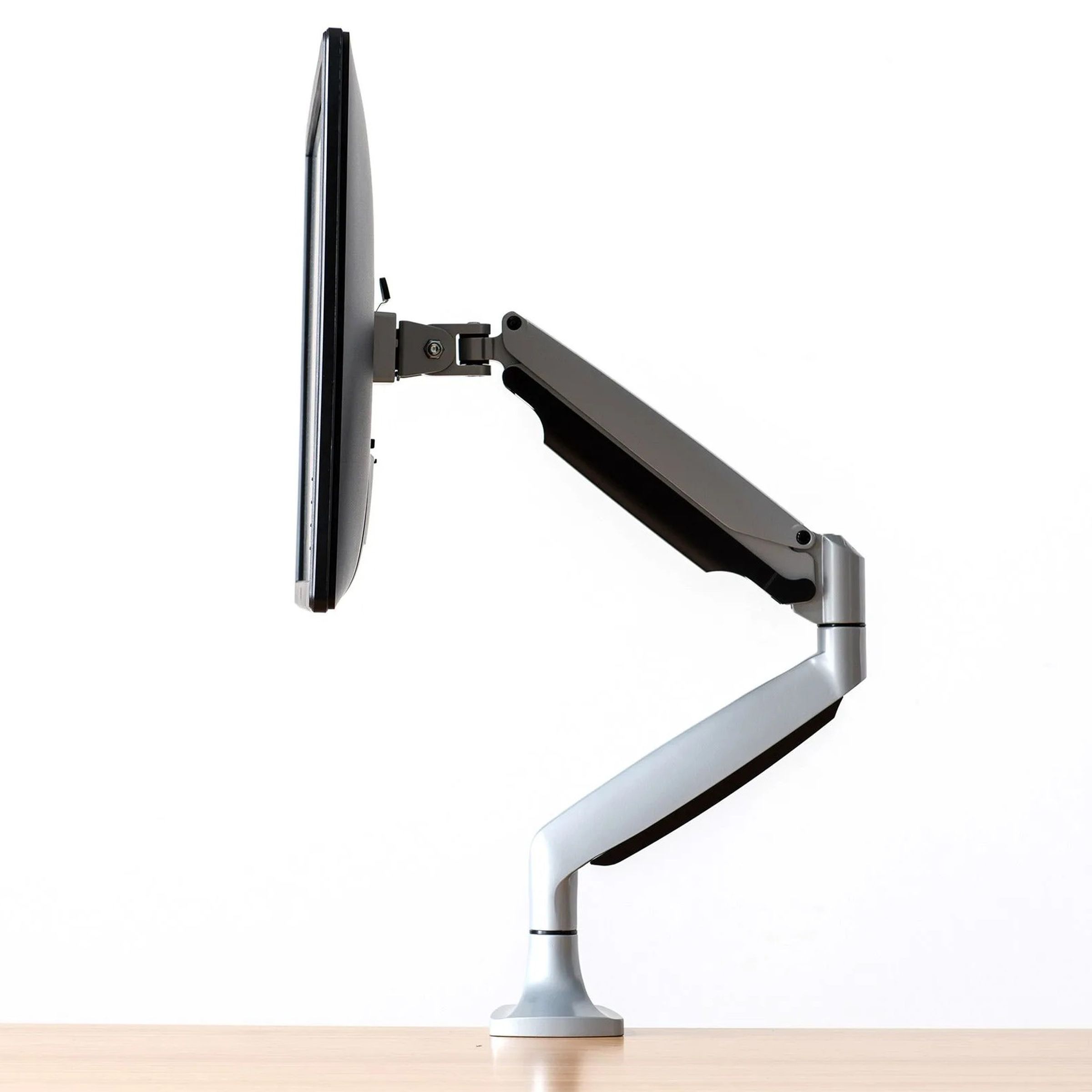 The $129 Fully Jarvis Monitor Arm is a well-reviewed arm with a 15-year warranty.
