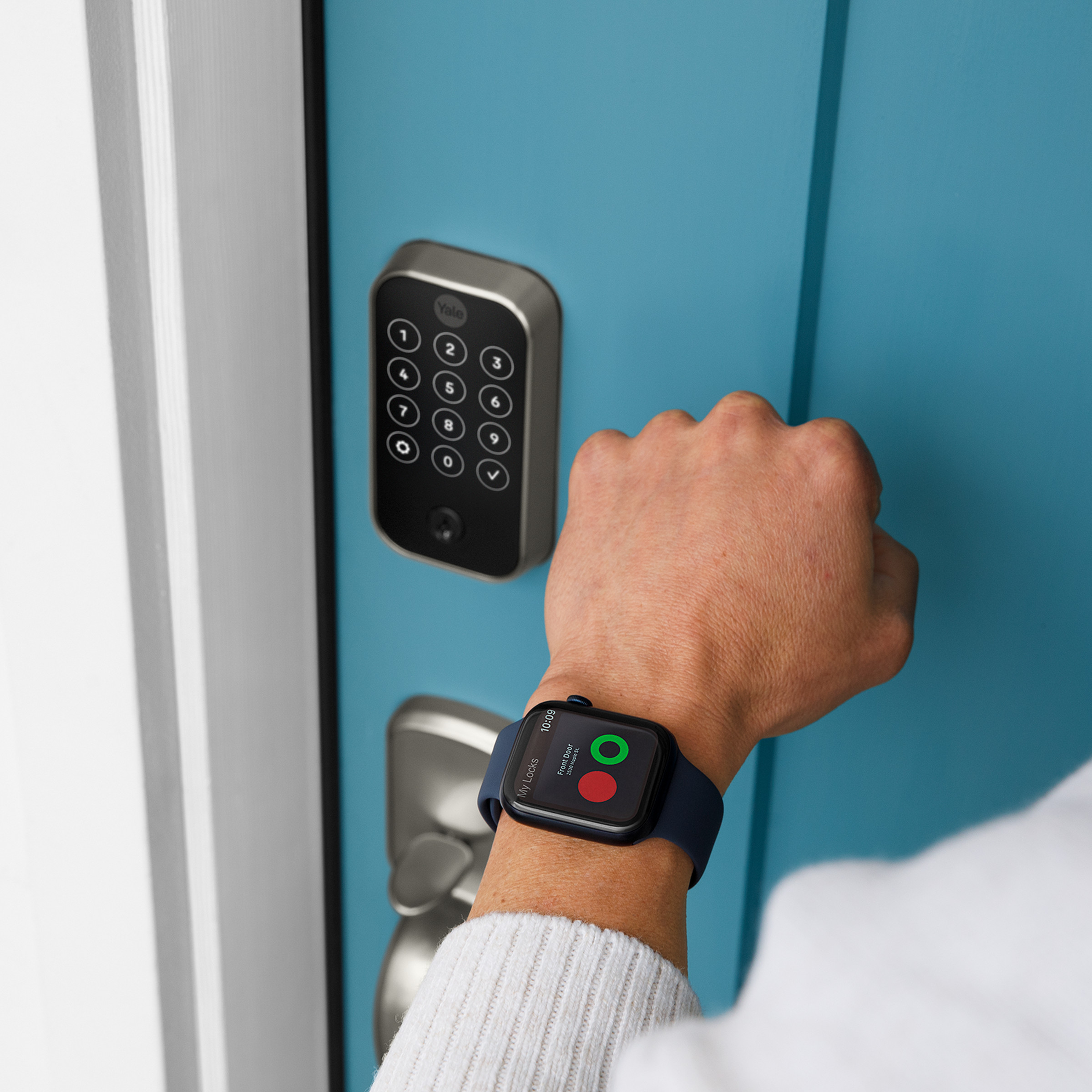 You can unlock the new Assure locks with an Apple Watch over Bluetooth or Wi-Fi, but there’s no support for Apple Home Key.