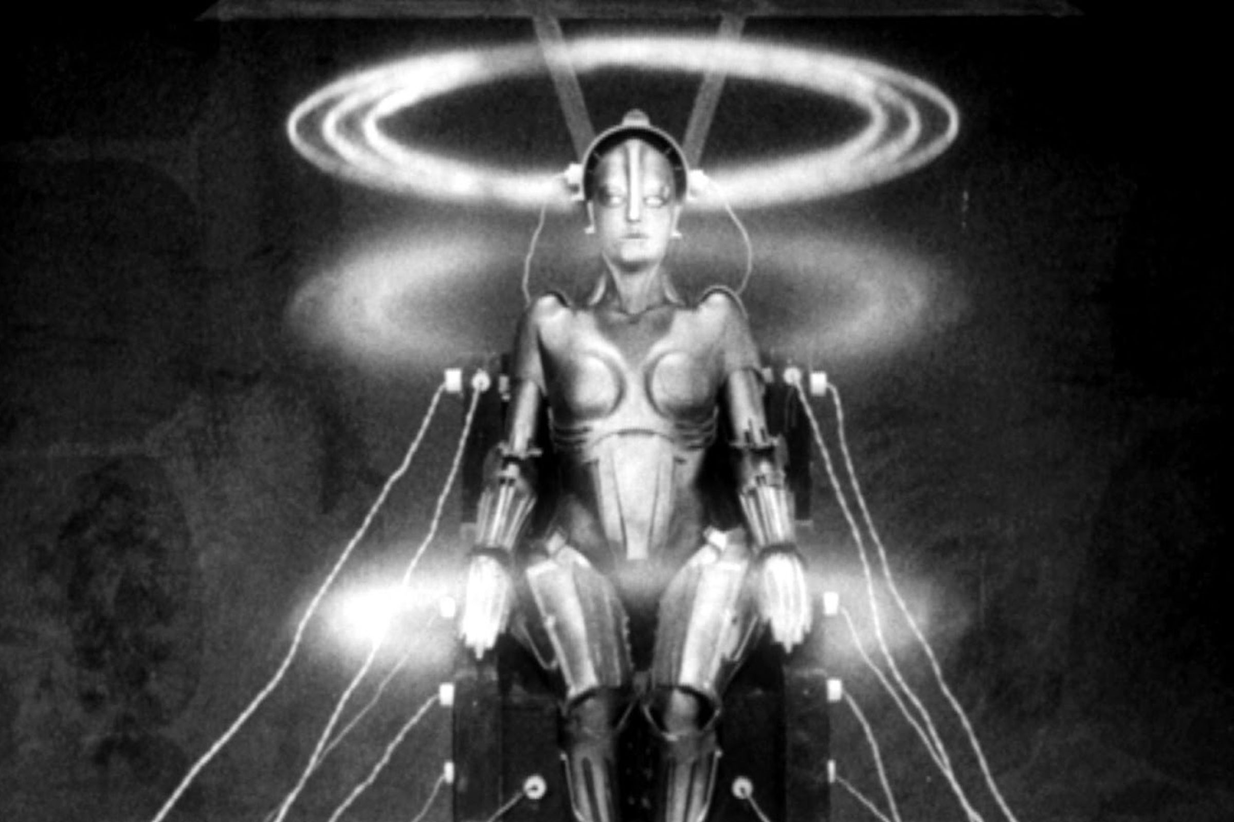 The original Metropolis’ Machine Man being brought to life.
