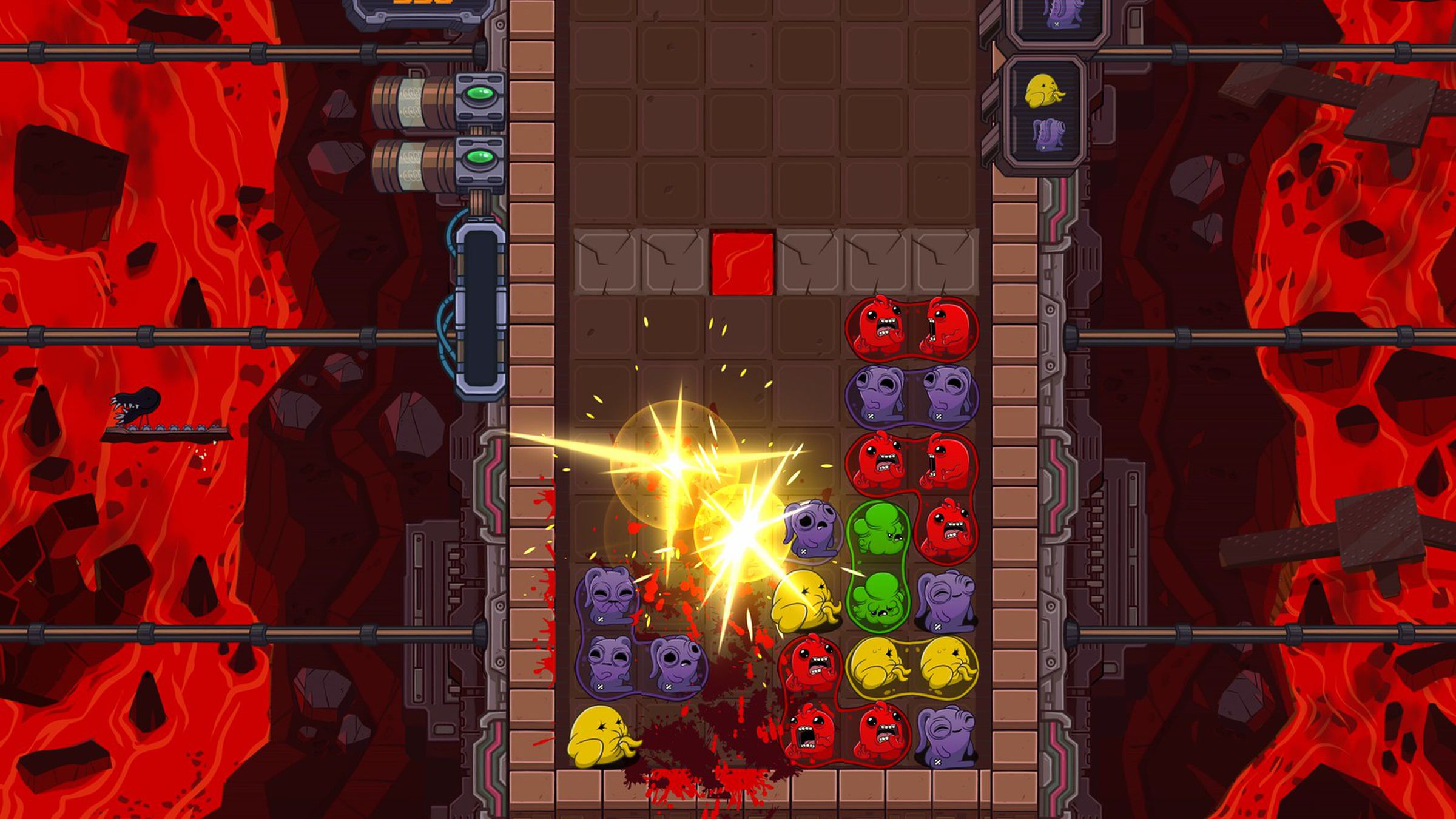 A screenshot from Dr. Fetus’ Mean Meat Machine.