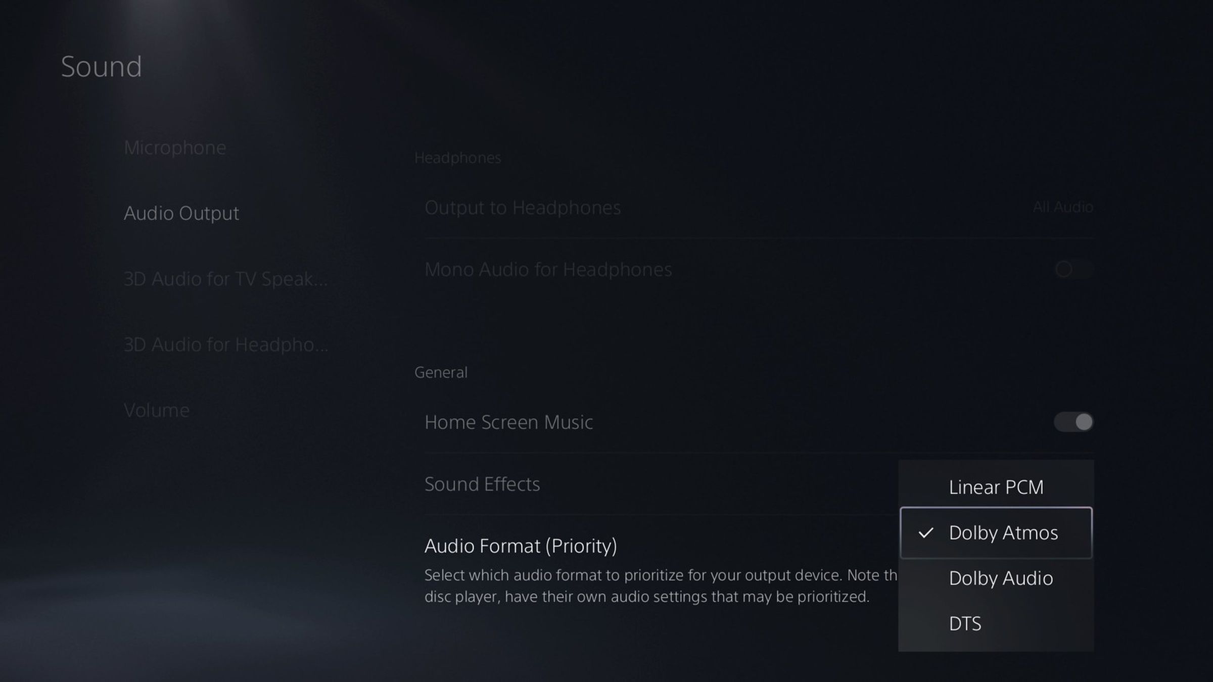 The new Dolby Atmos support.