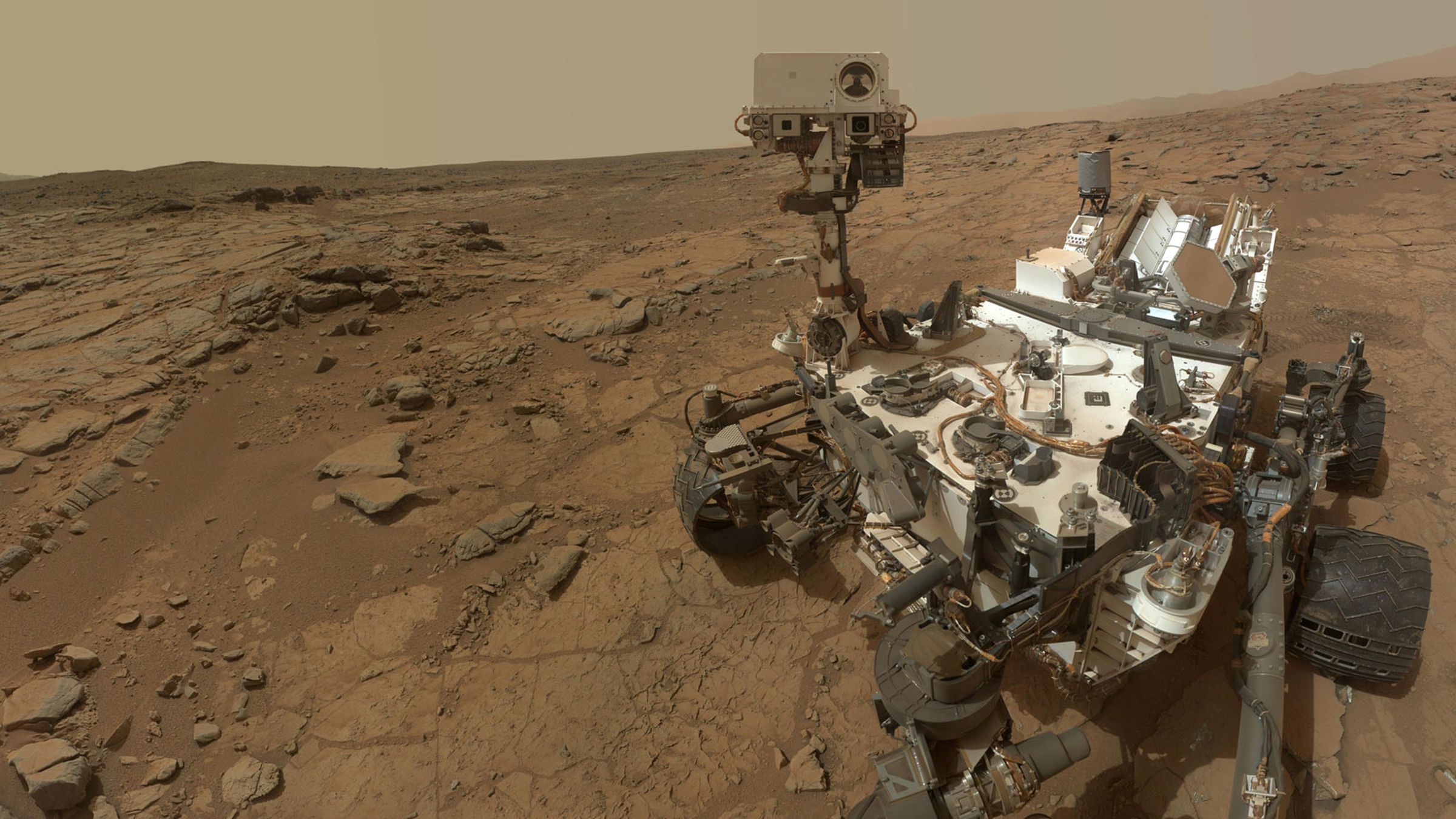 NASA’s Curiosity rover.