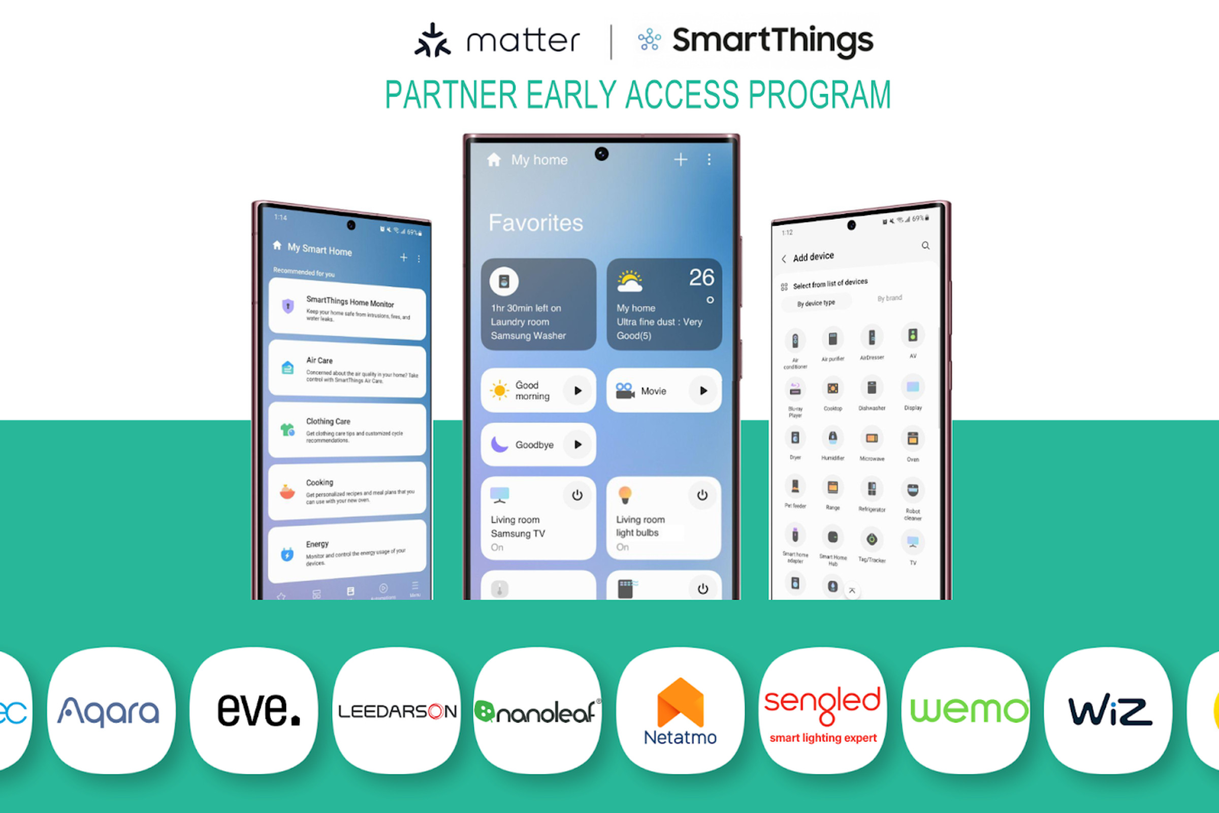 Samsung SmartThings is now testing Matter smart home devices to work with its platform.