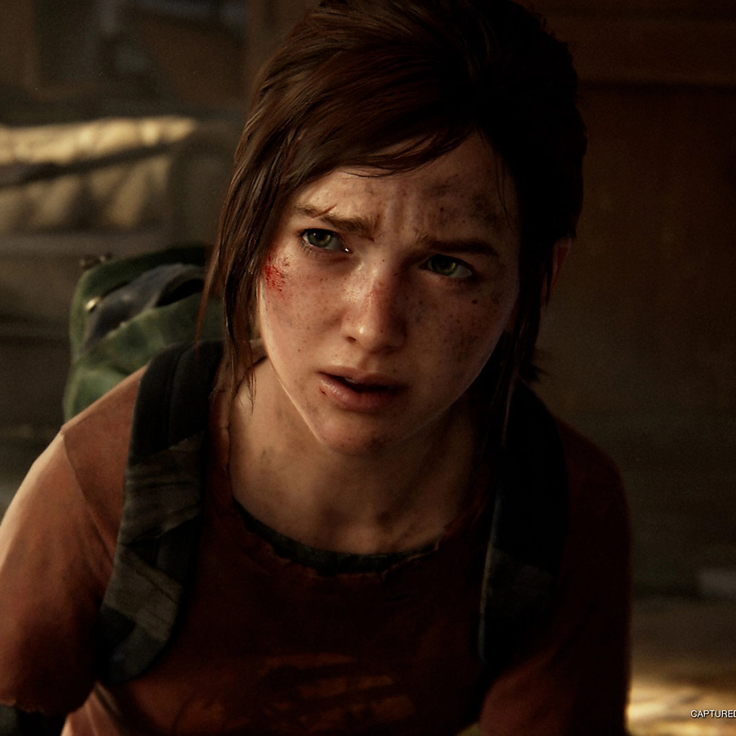 A screenshot showing Ellie in The Last of Us Part I