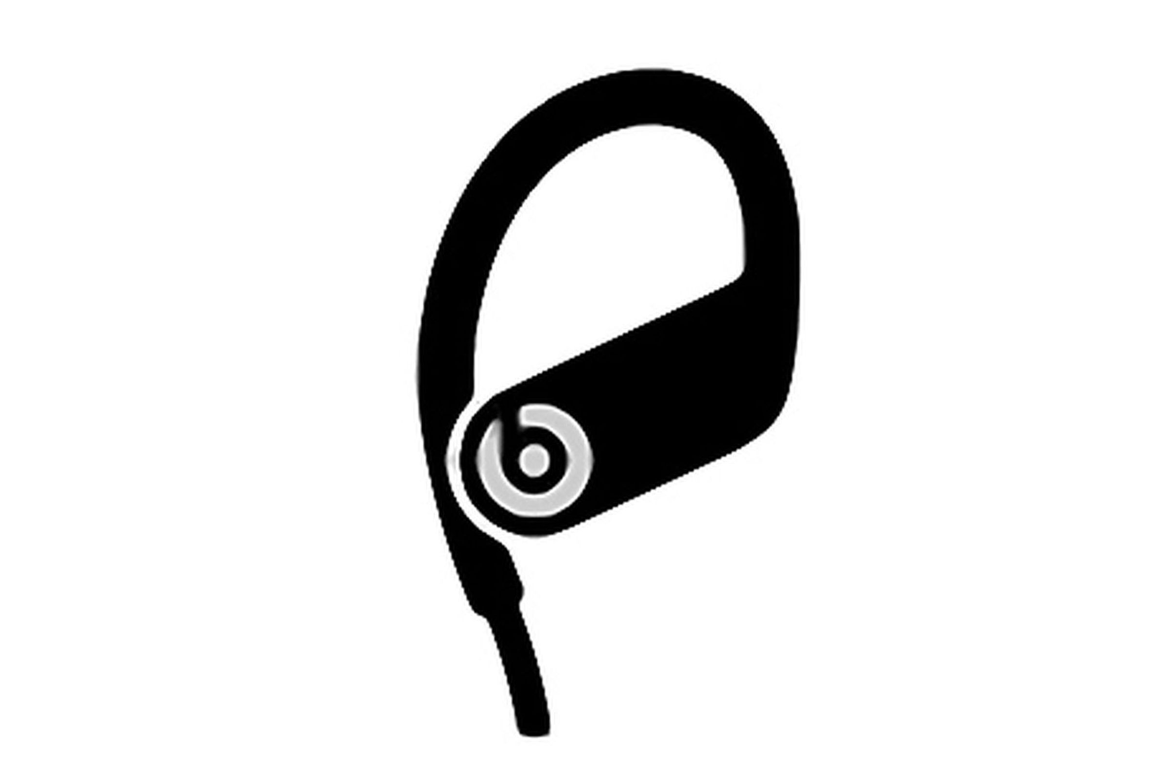 The icon shows the headphones with a cable attached to their rear rather than their front.
