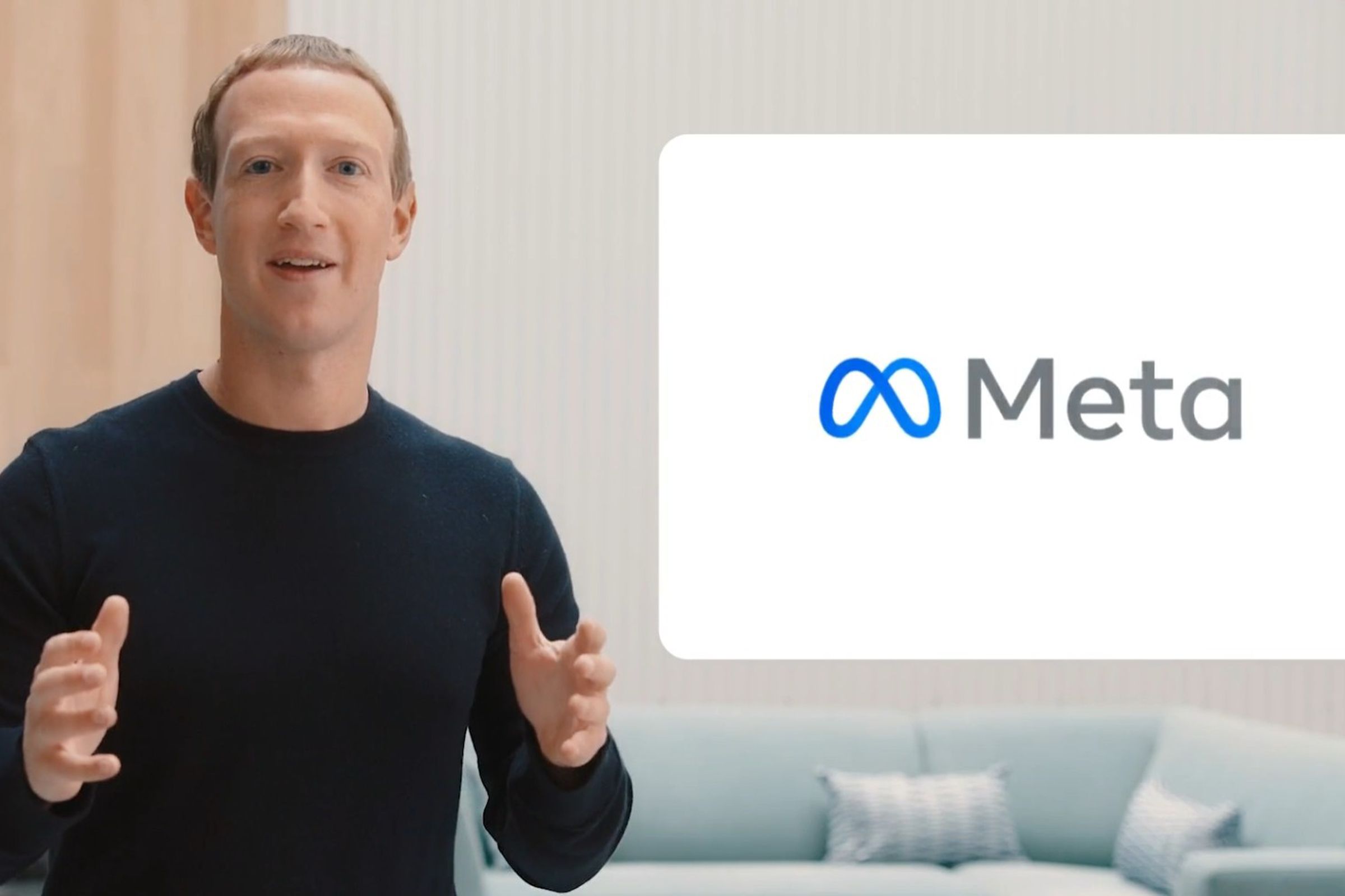 Mark Zuckerberg announced that Facebook’s new name will be “Meta.” 