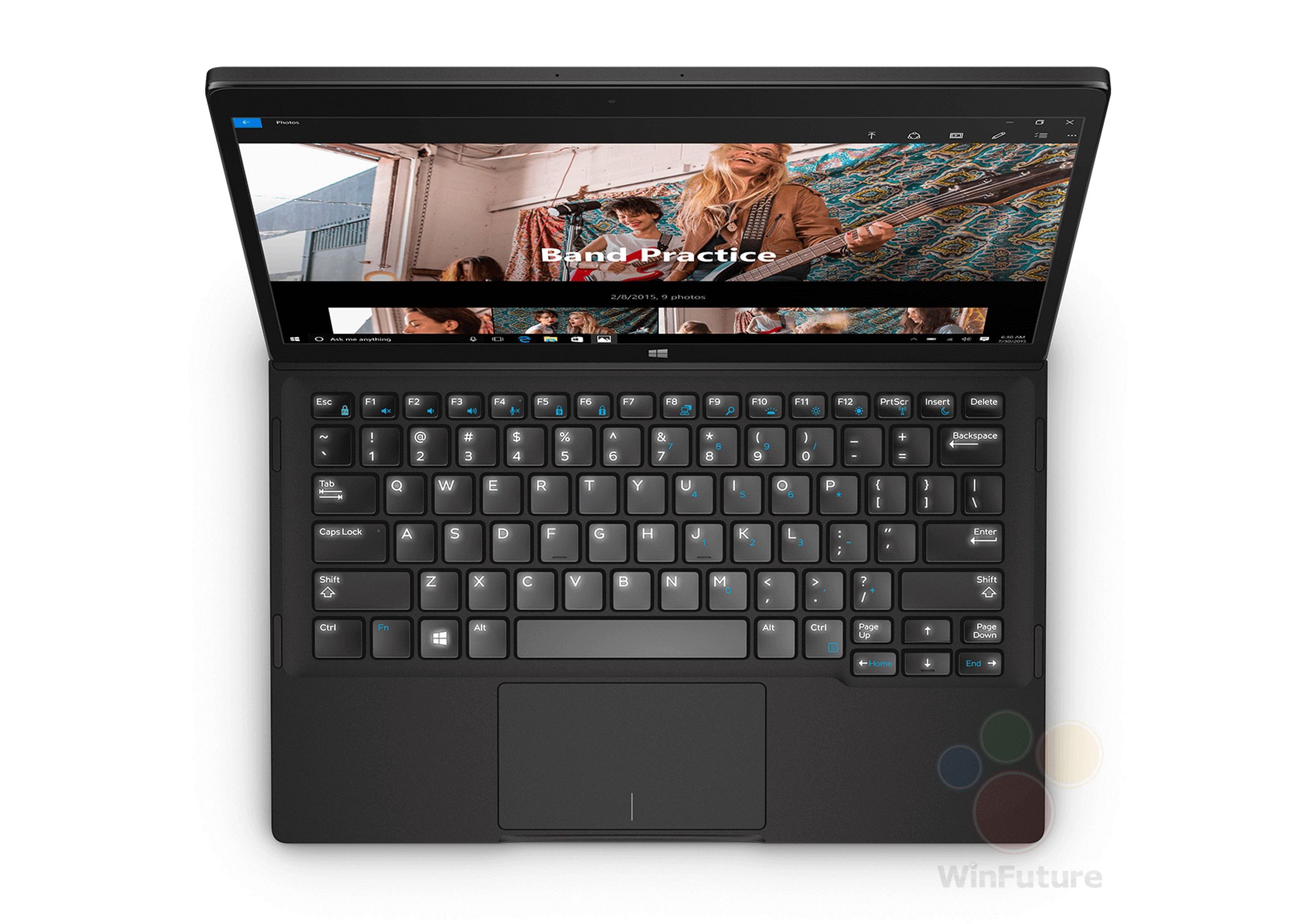 Dell XPS 12 leaked photos (WinFuture)