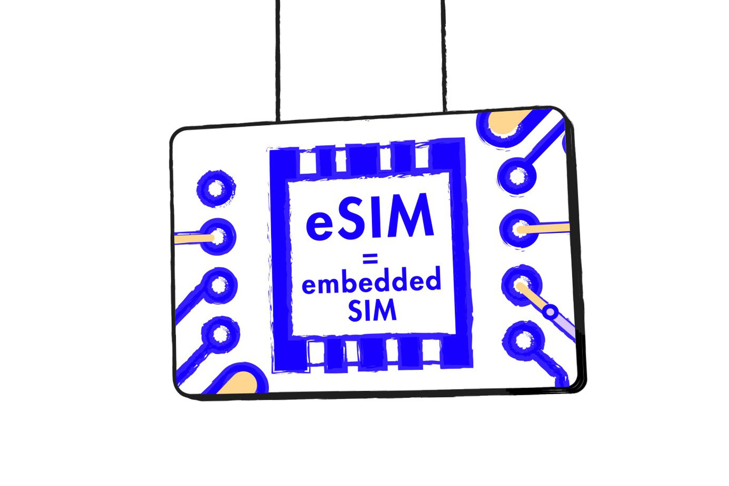 eSIM makes it possible to activate your device with a new carrier without waiting for a physical SIM card.