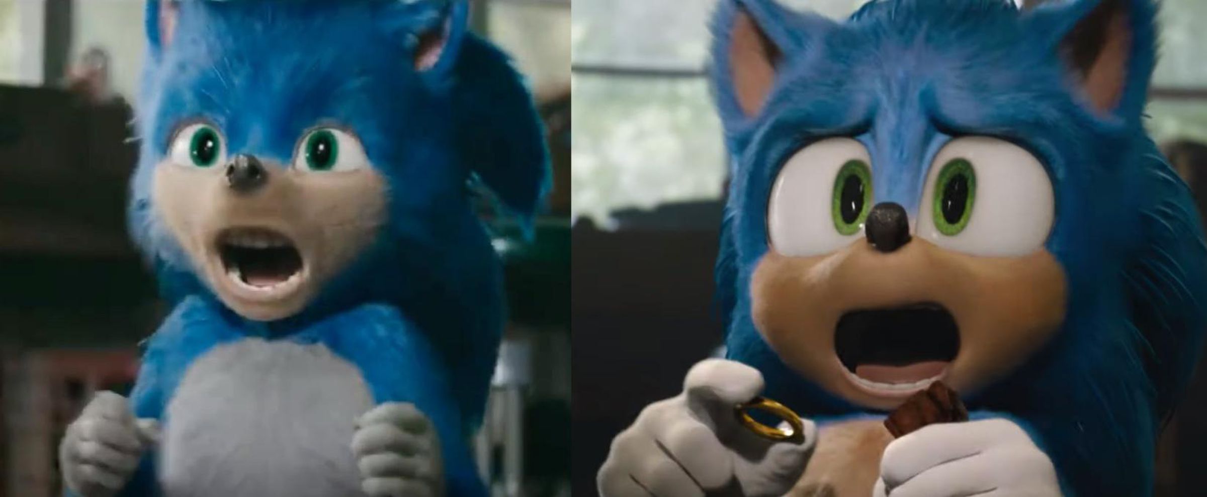 Old Sonic vs. new Sonic