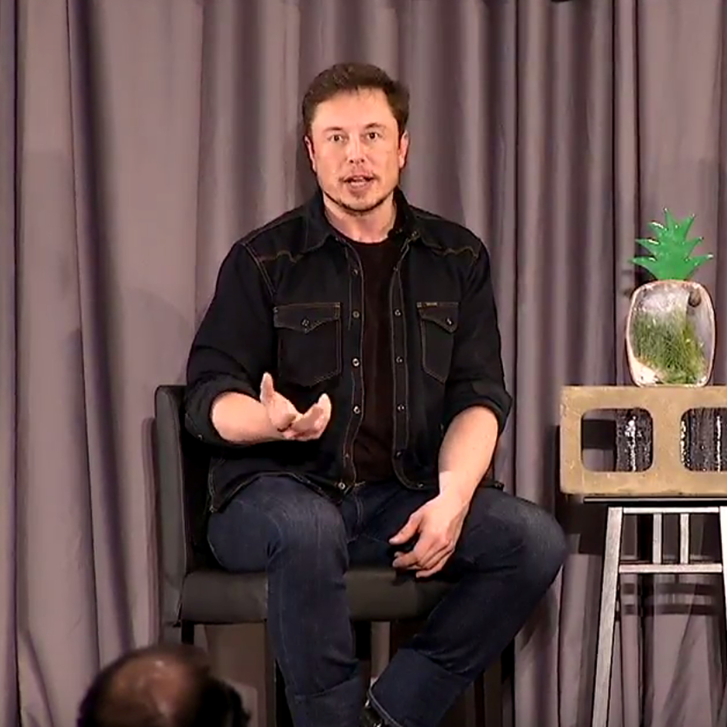 Elon Musk at a Boring Company community meeting