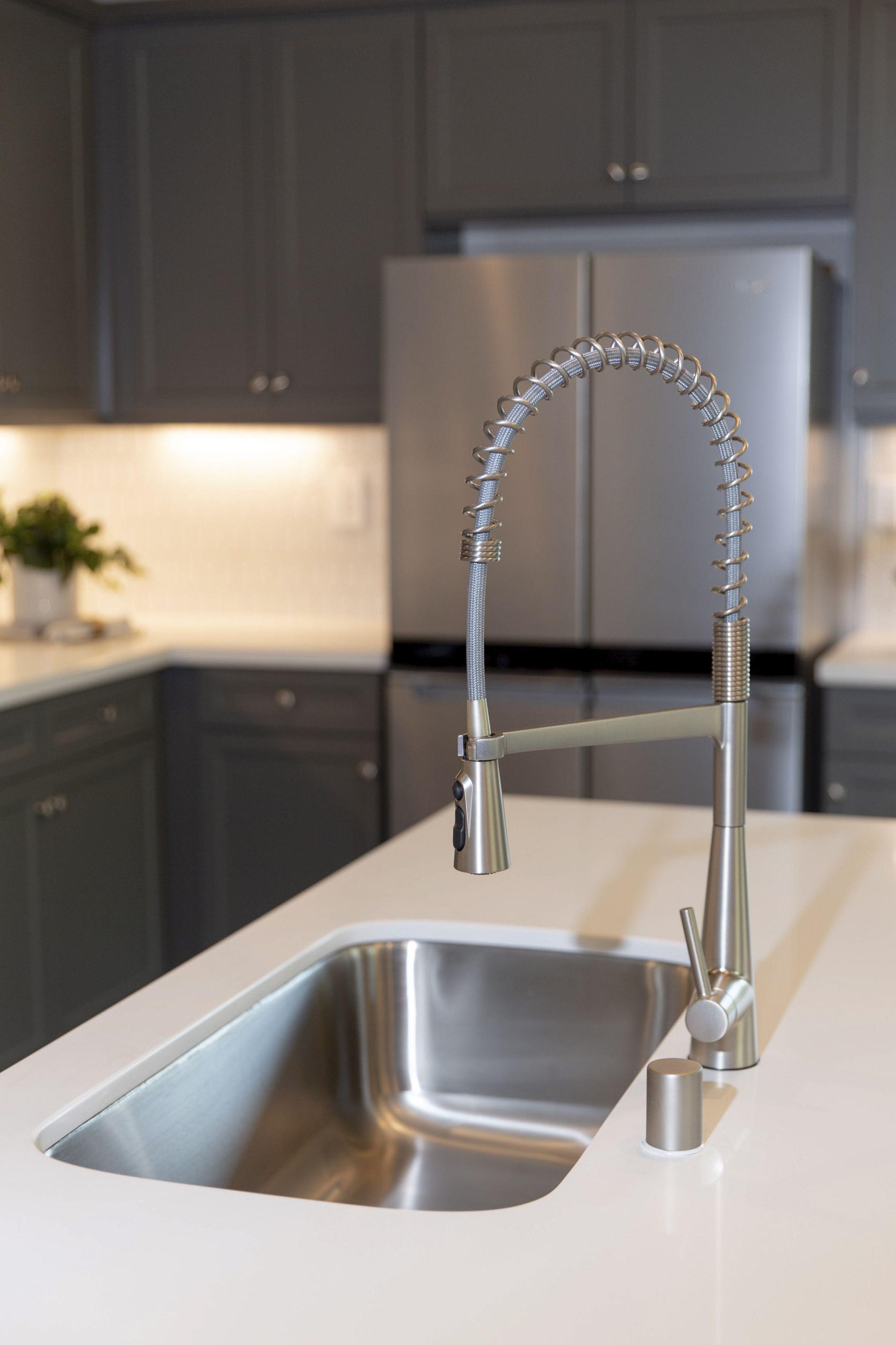 <em>All the homes are </em><a href="https://www.kbhome.com/water-sense"><em>WaterSense labeled</em></a><em> and all have WaterSense faucets and other plumbing fixtures, which use at least 30 percent less water than a typical home.</em>