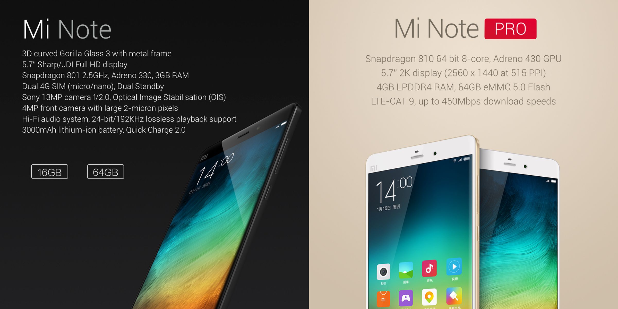 Xiaomi Note event images
