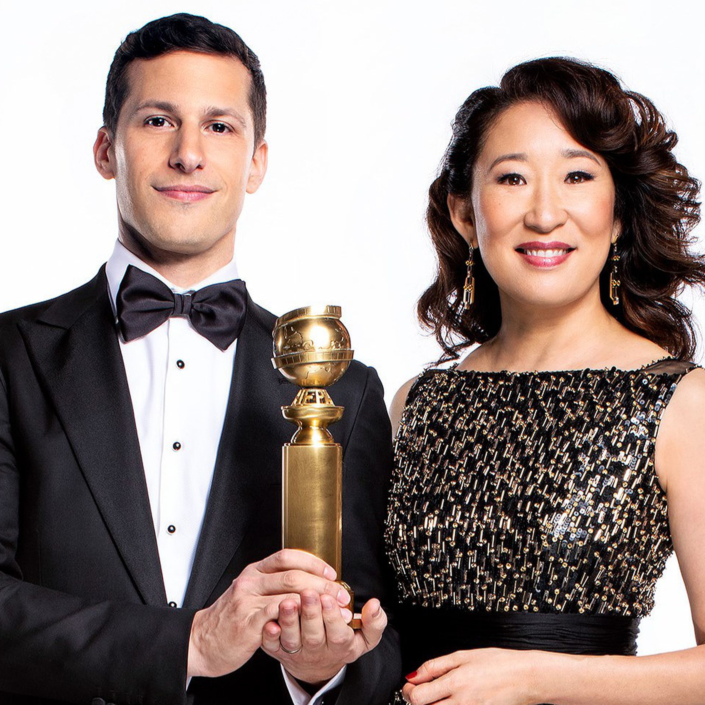 Andy Samberg and Sandra Oh will host the 76th Golden Globe awards