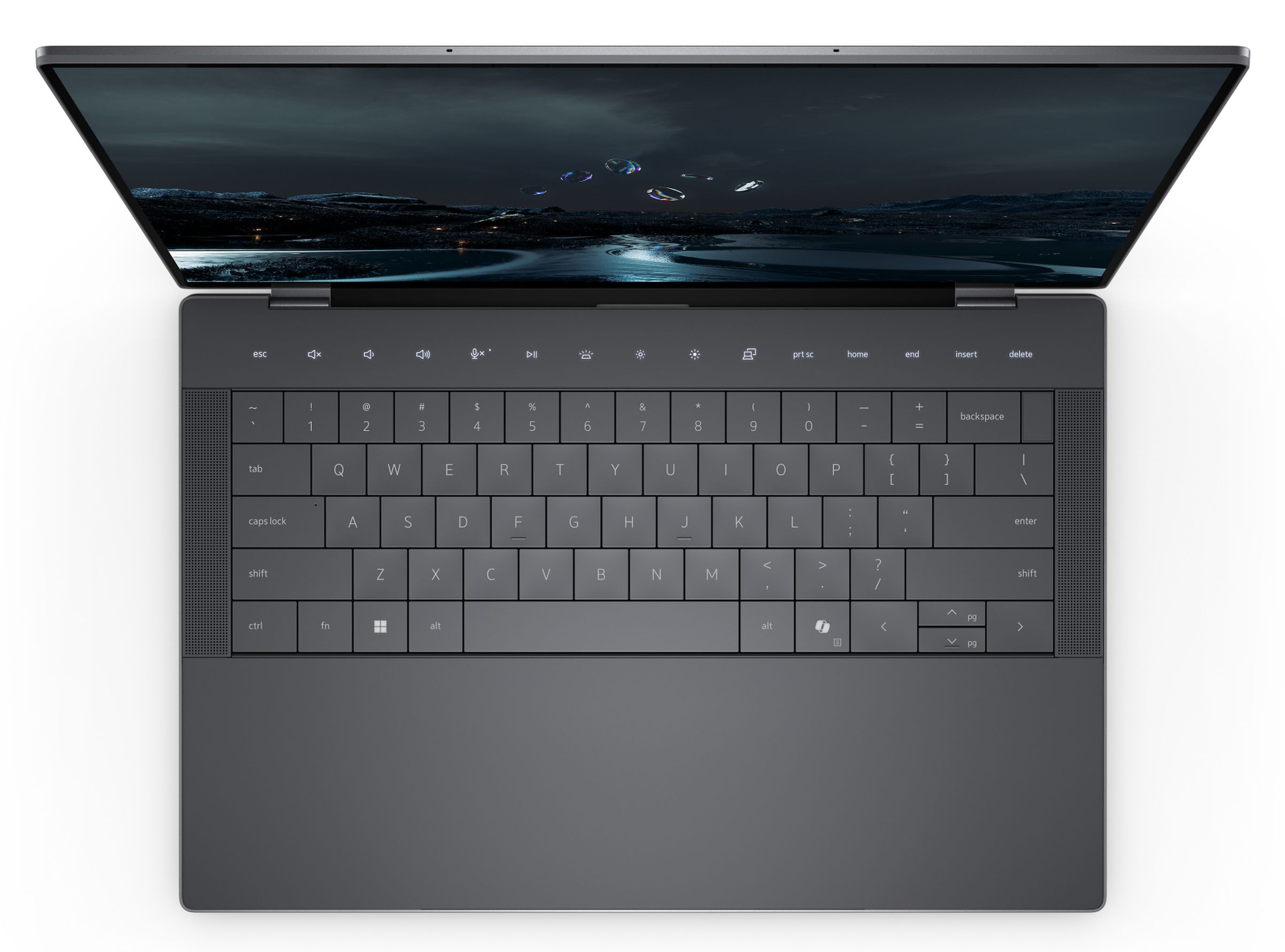 The Copilot key can be seen to the right of the XPS 14’s spacebar.