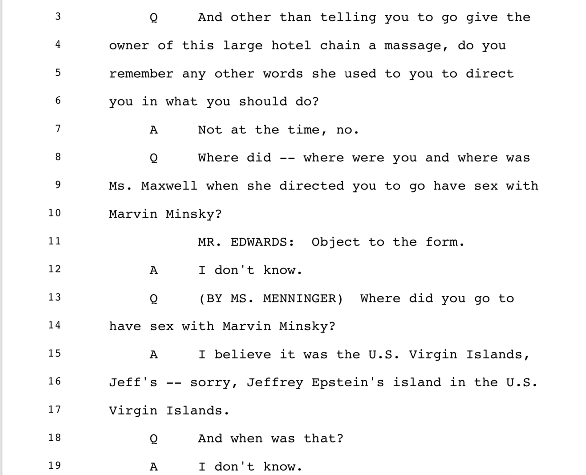 Deposition of Virginia Giuffre, taken on May 3, 2016