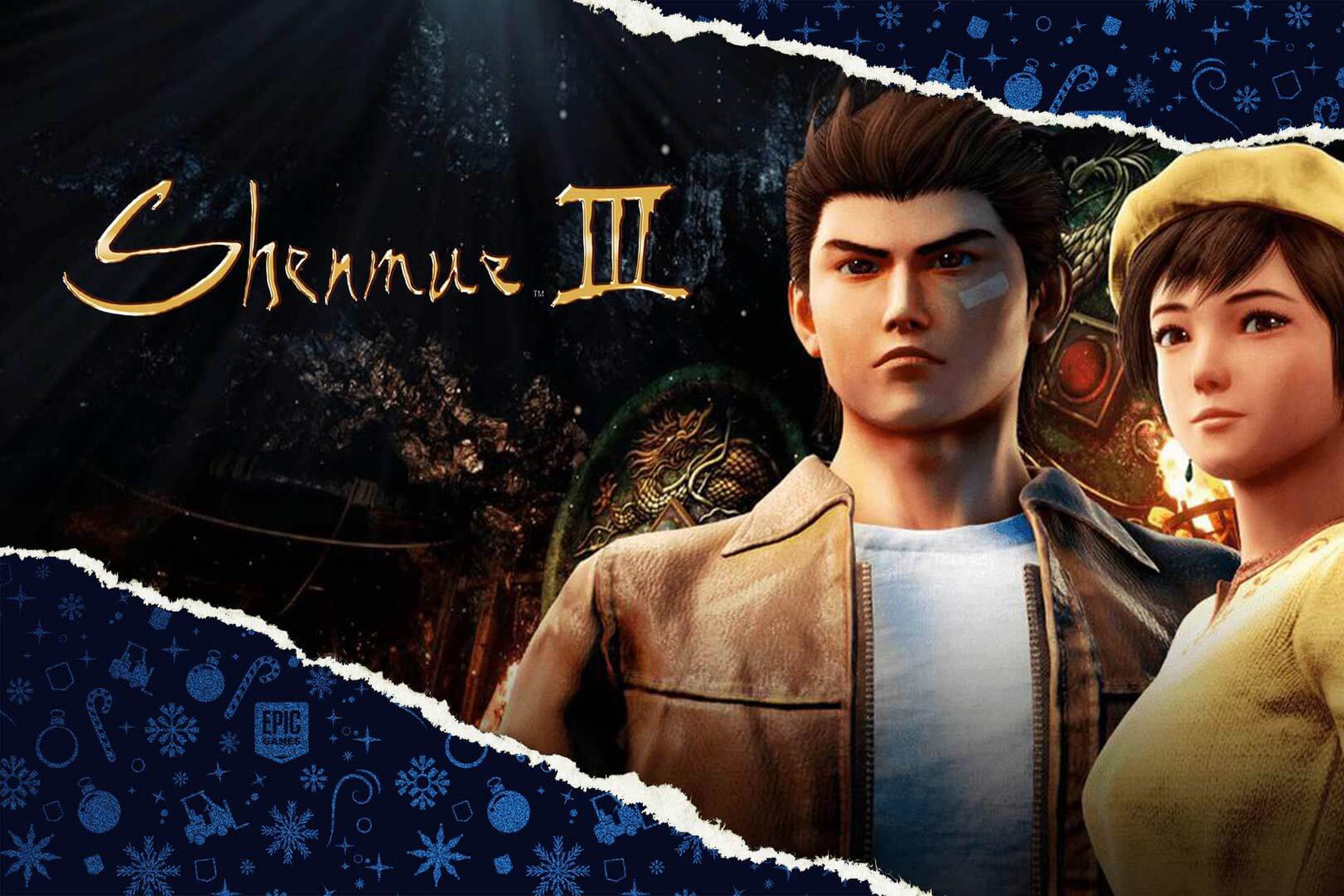 Shenmue III is one of 15 games Epic is giving away.