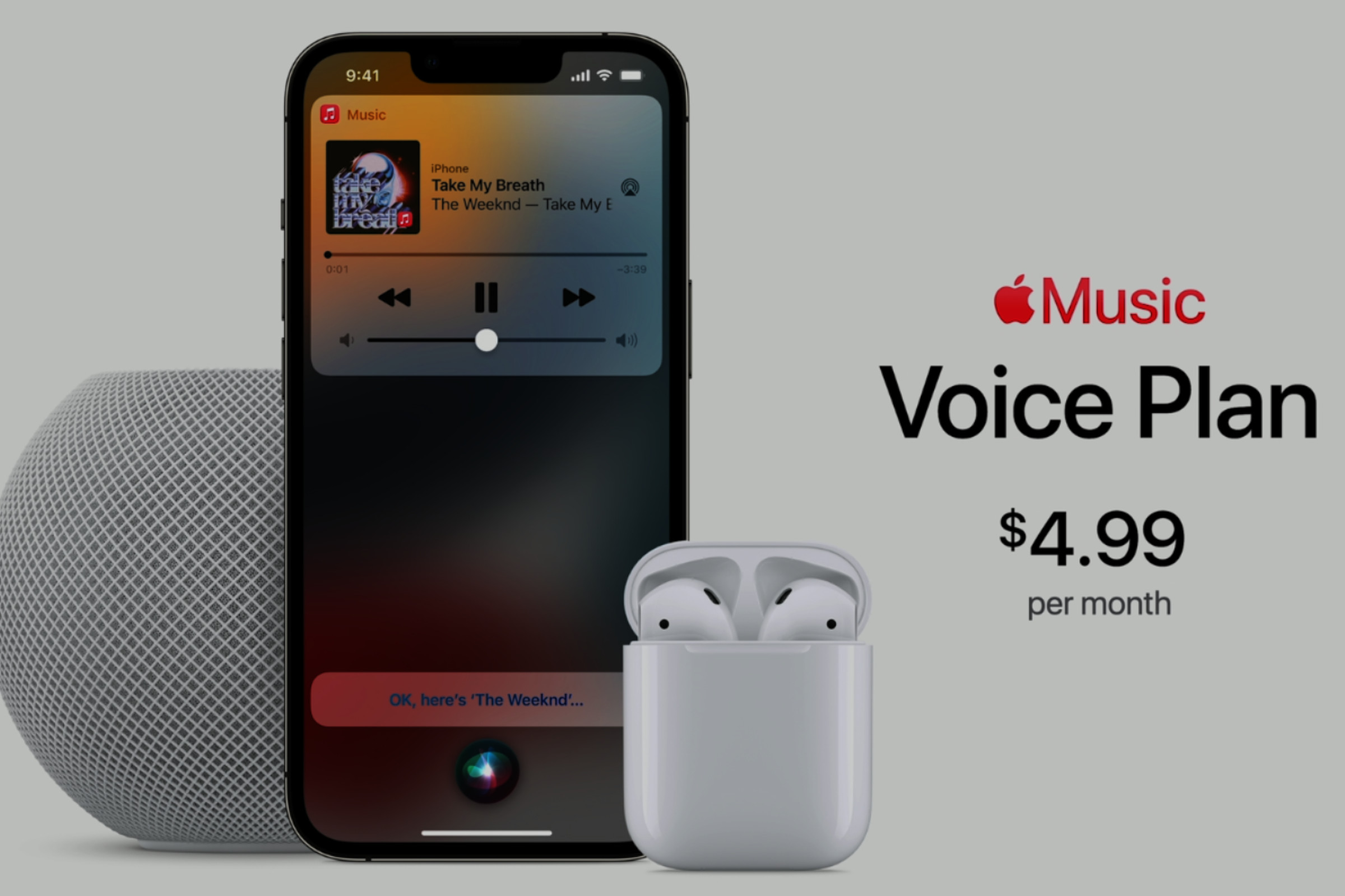 Apple Music Voice Plan lets you access music through Siri.