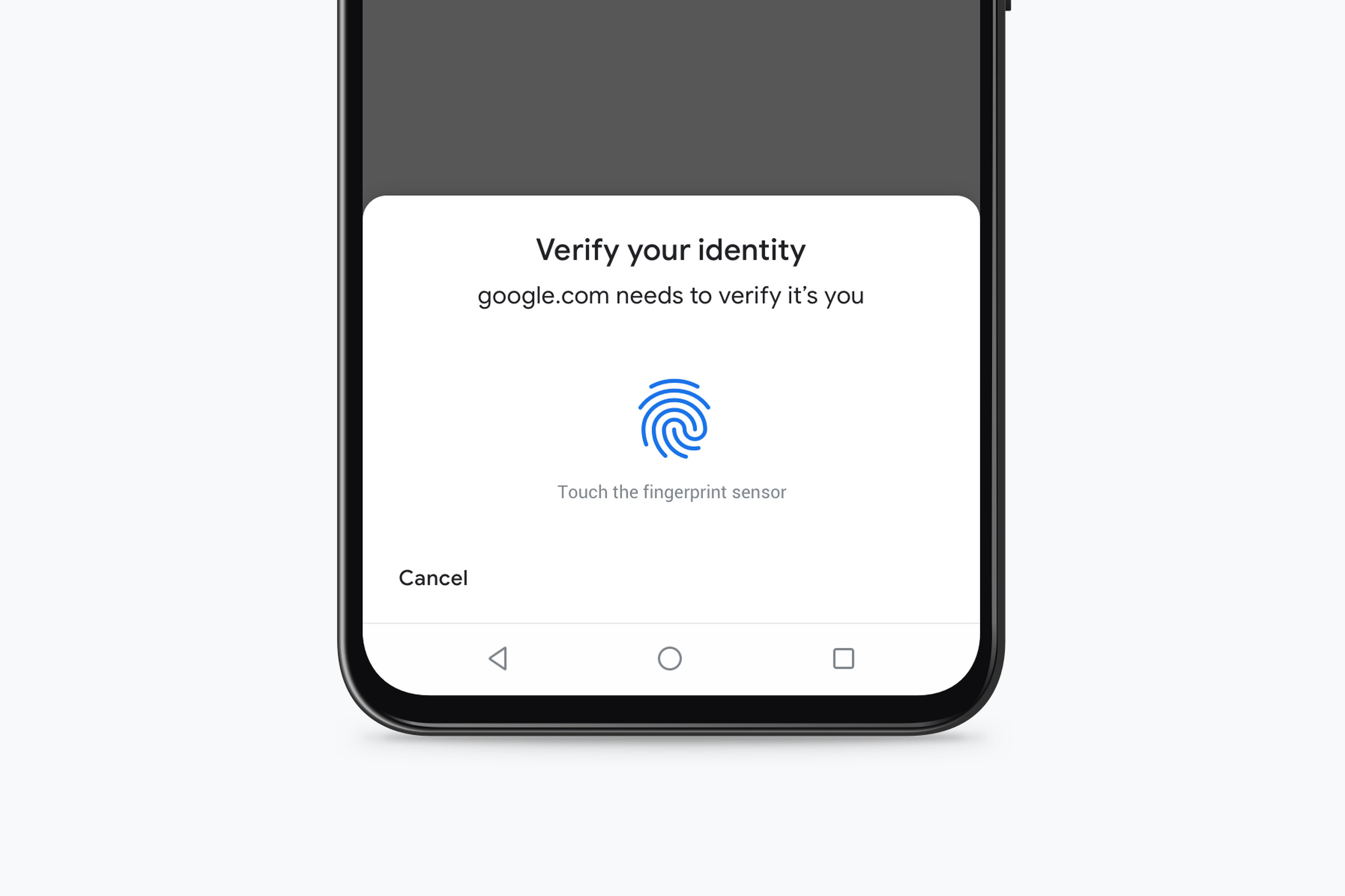 You’ll be able to use security options like a fingerprint to enter credit card details.