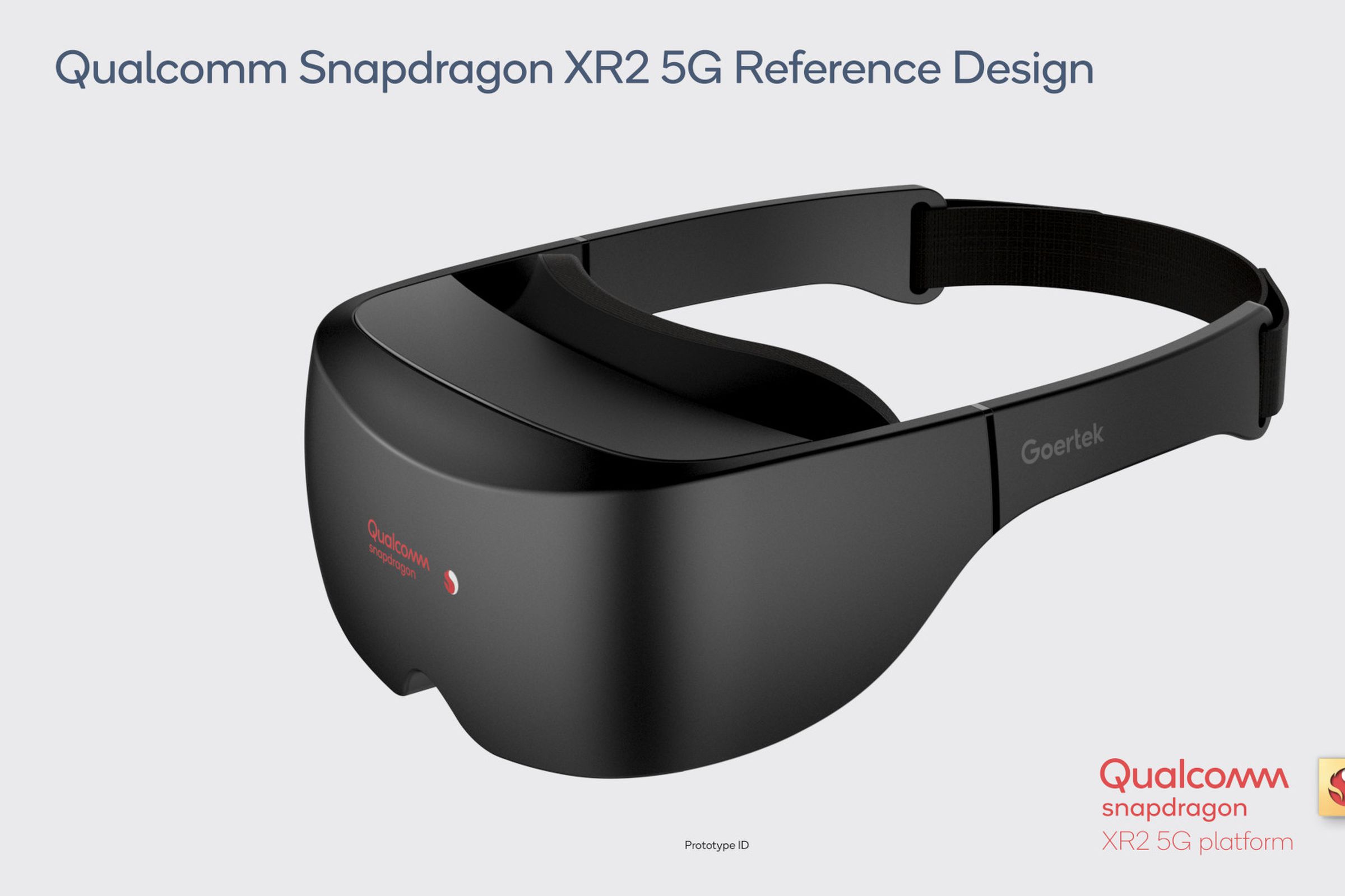Qualcomm Snapdragon XR2 5G VR/AR headset reference design