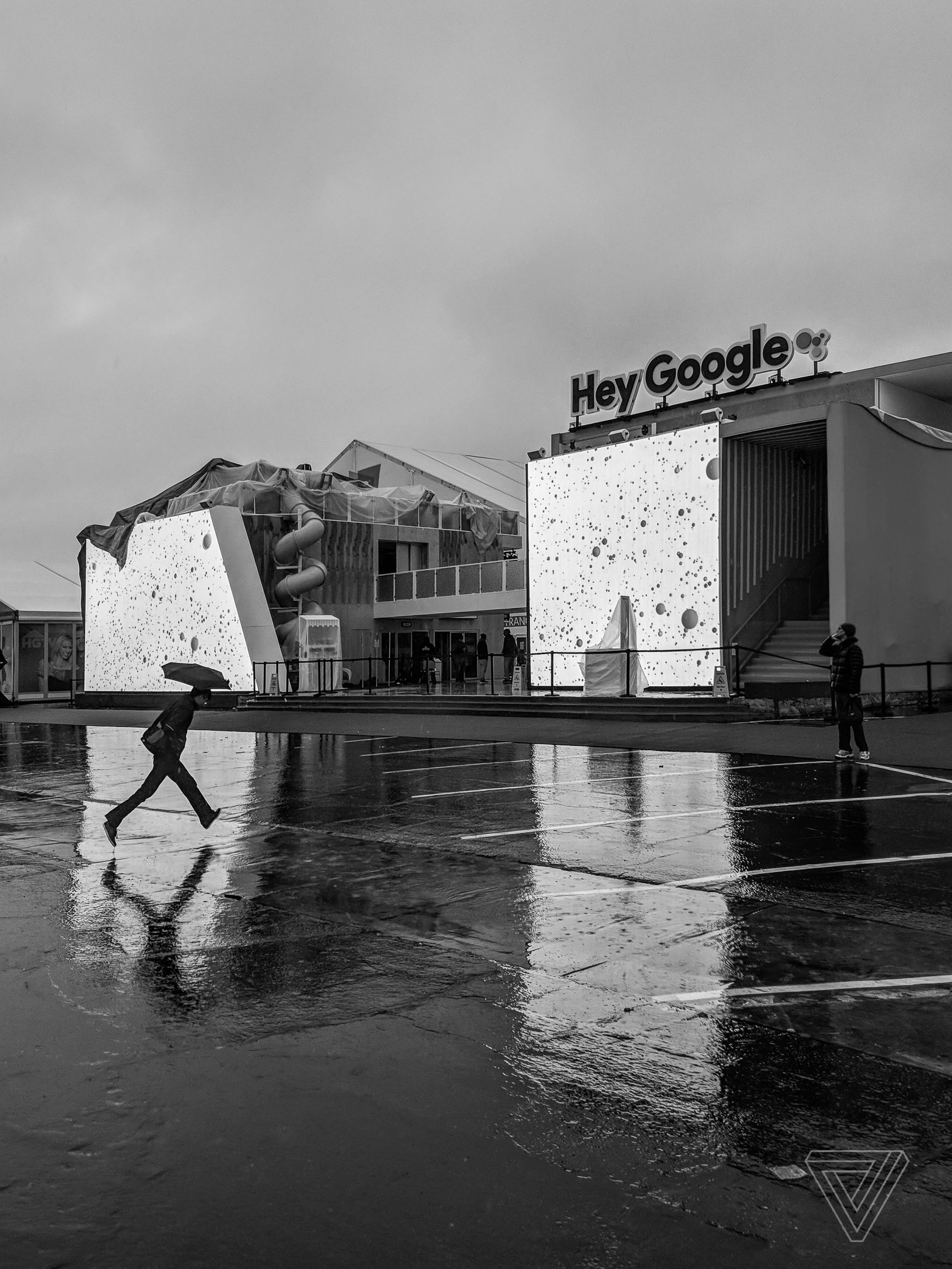 Rain stops Google play (pun intended)
