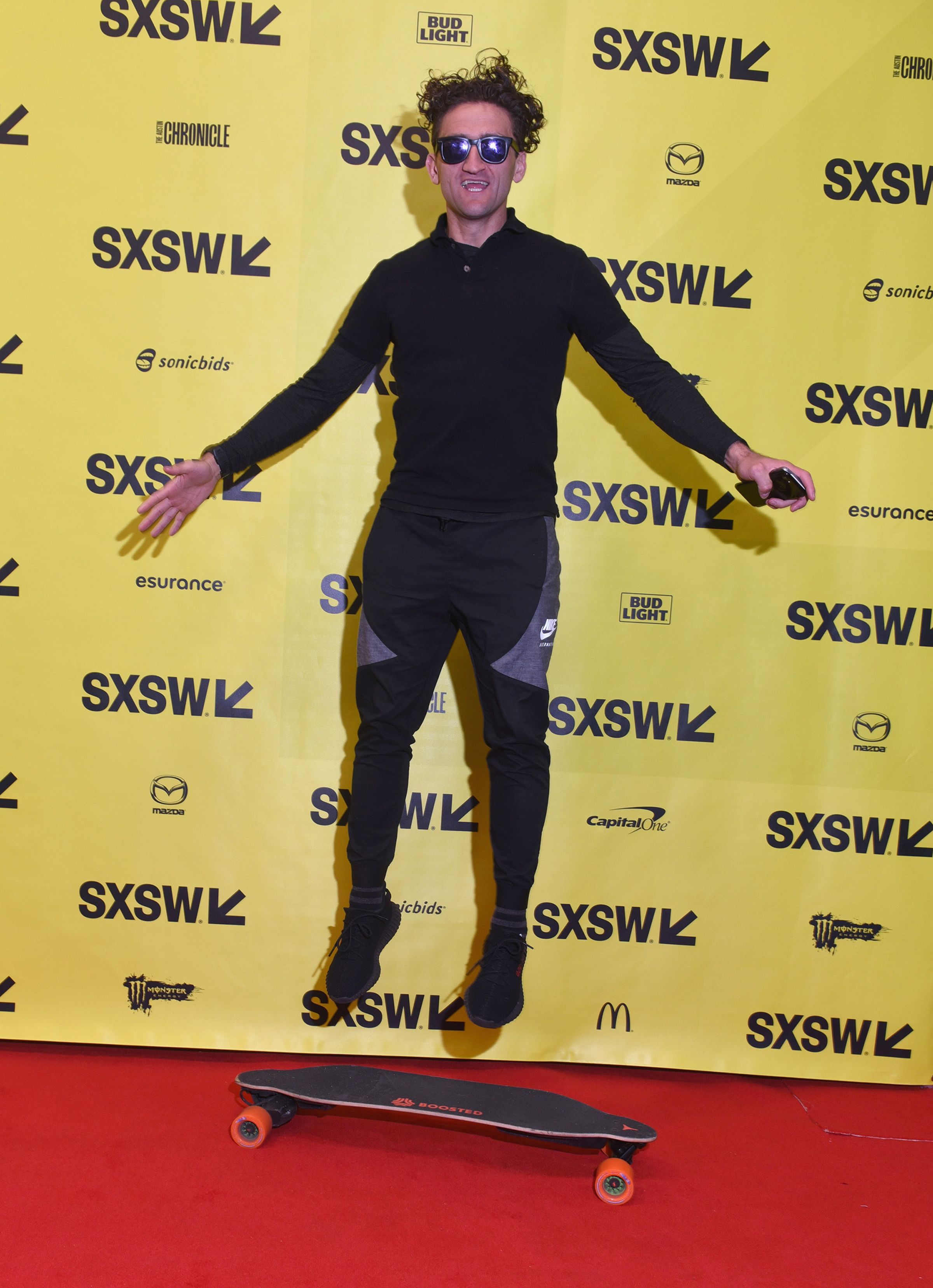 Casey Neistat attends “From YouTube Star to Media Company Co-founder” at Austin Convention Center on March 11th, 2017, in Austin, Texas. 