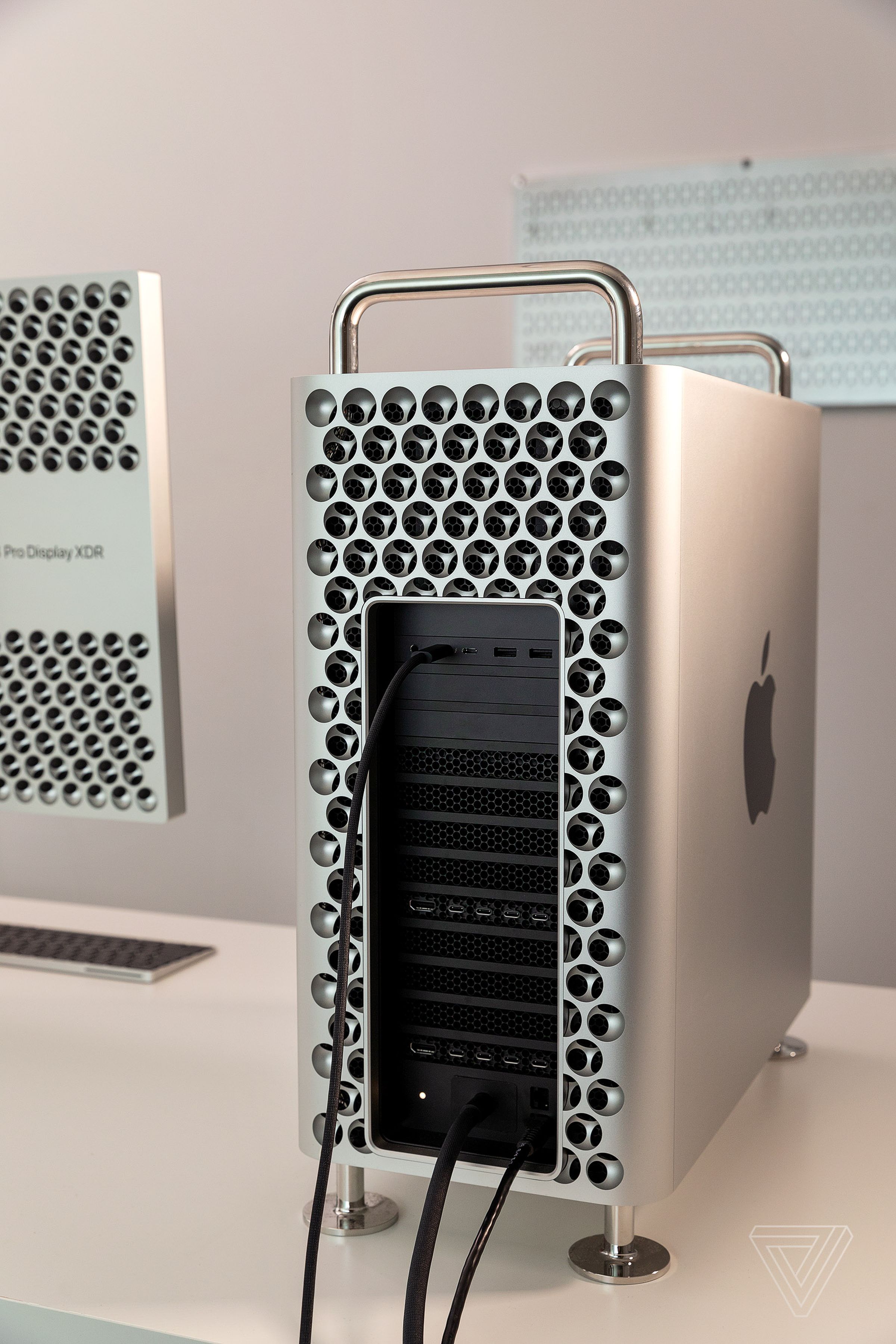 Back of the Mac Pro