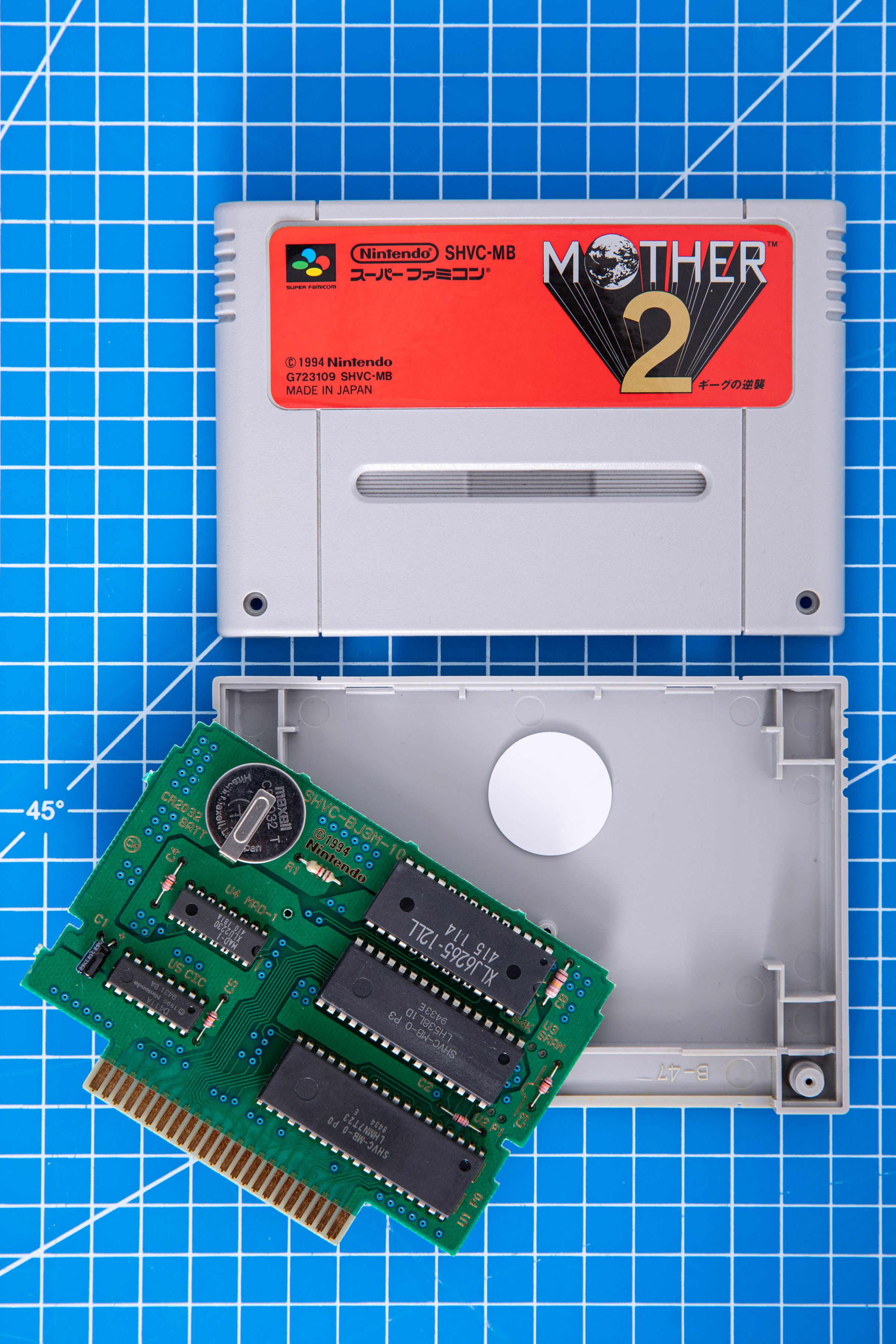 This NFC sticker triggers the North American version of Mother 2... because I don’t have a copy of the wildly expensive EarthBound.