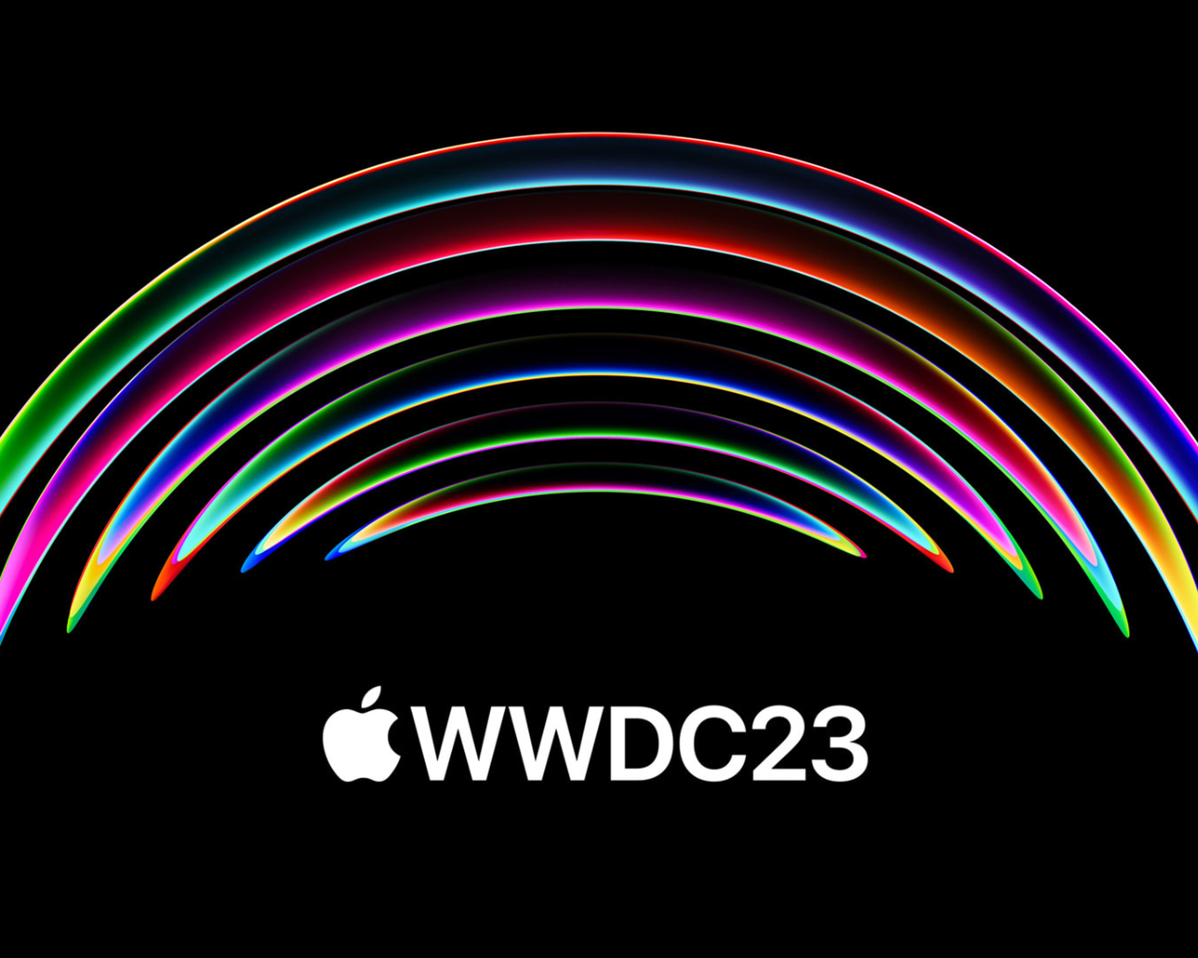 Illustration of Apple’s WWDC23 event