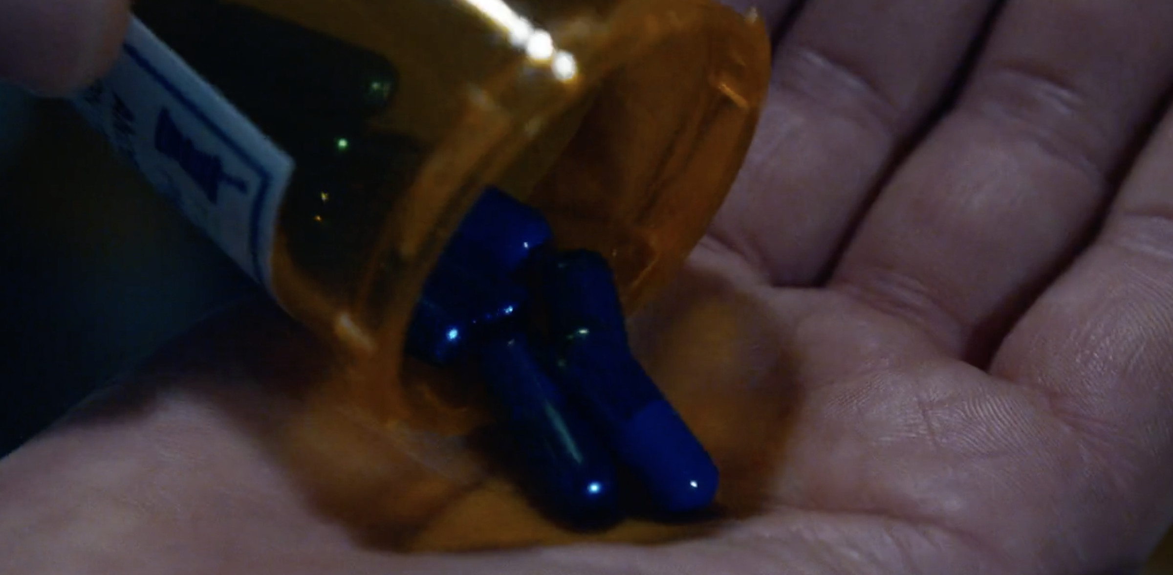 Prescription blue Matrix pills?
