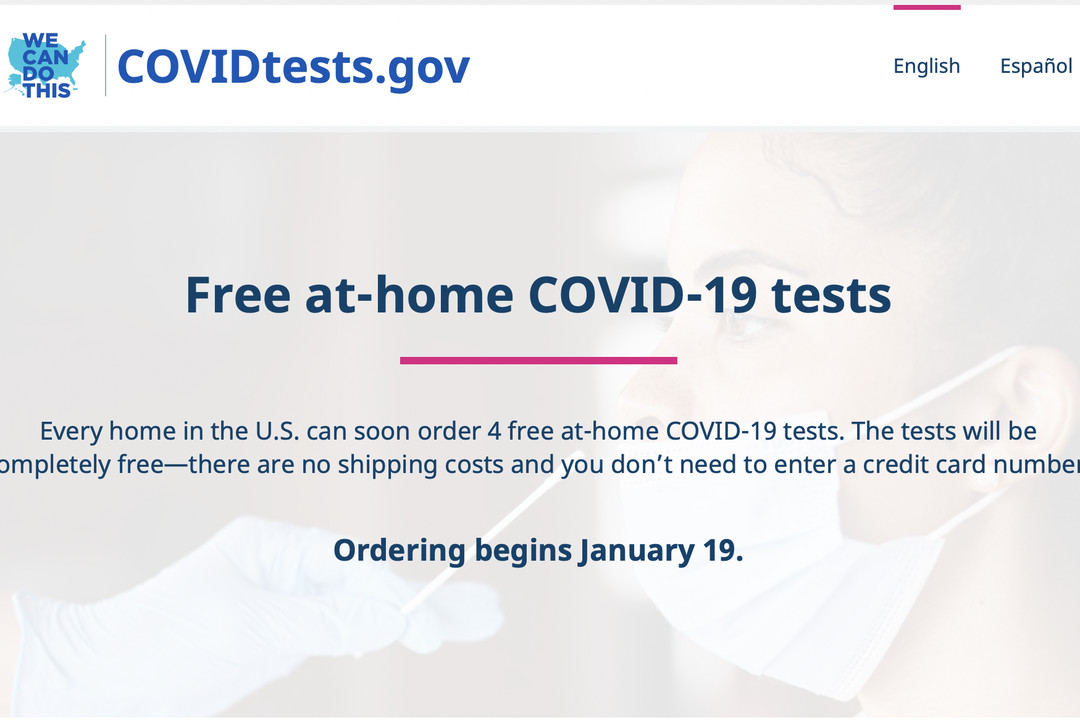 White House COVIDTests Gov Will Distribute Free Rapid Tests The Verge   Screen Shot 2022 01 14 At 11.41.43 