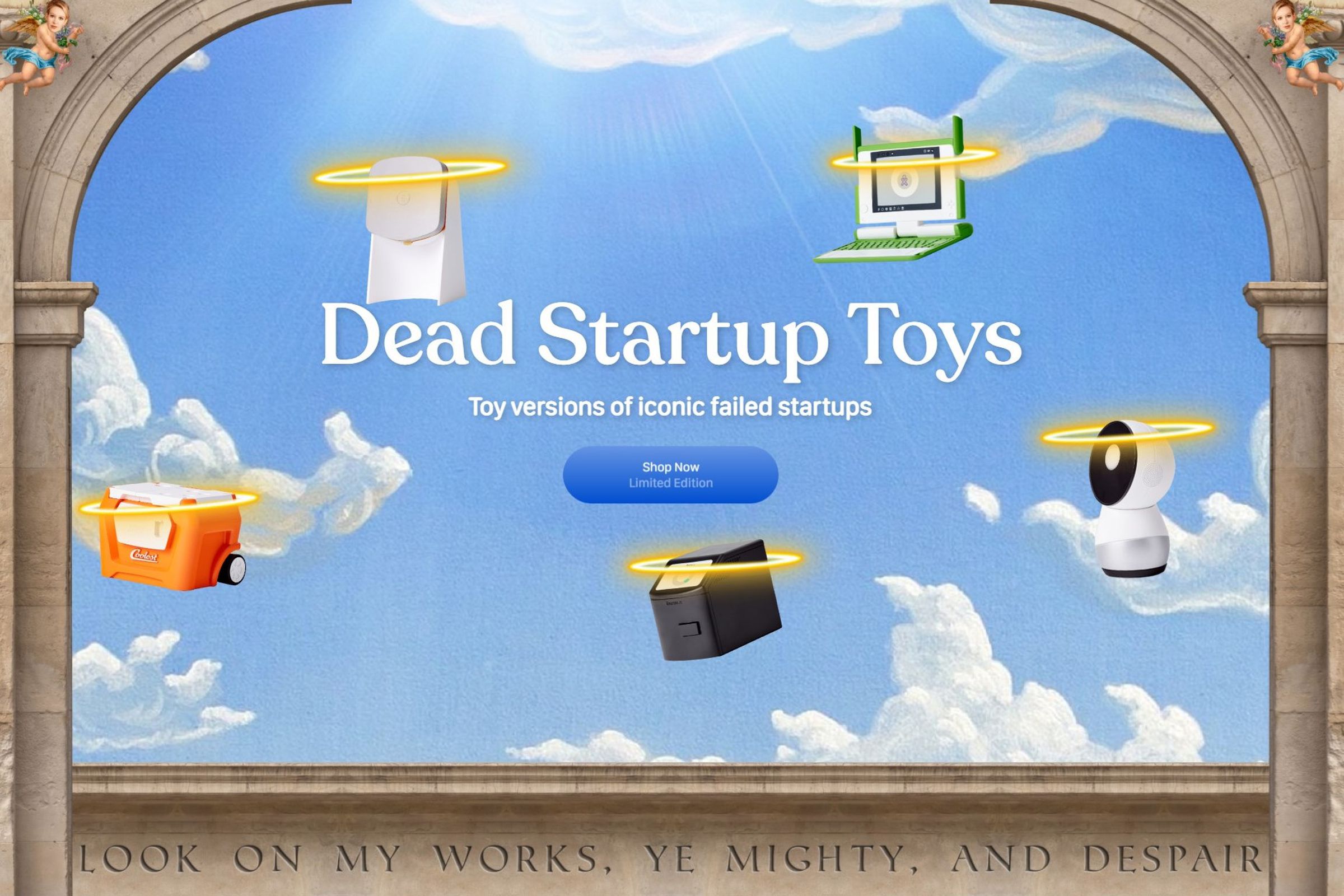 Five toys based on iconic startup failures.