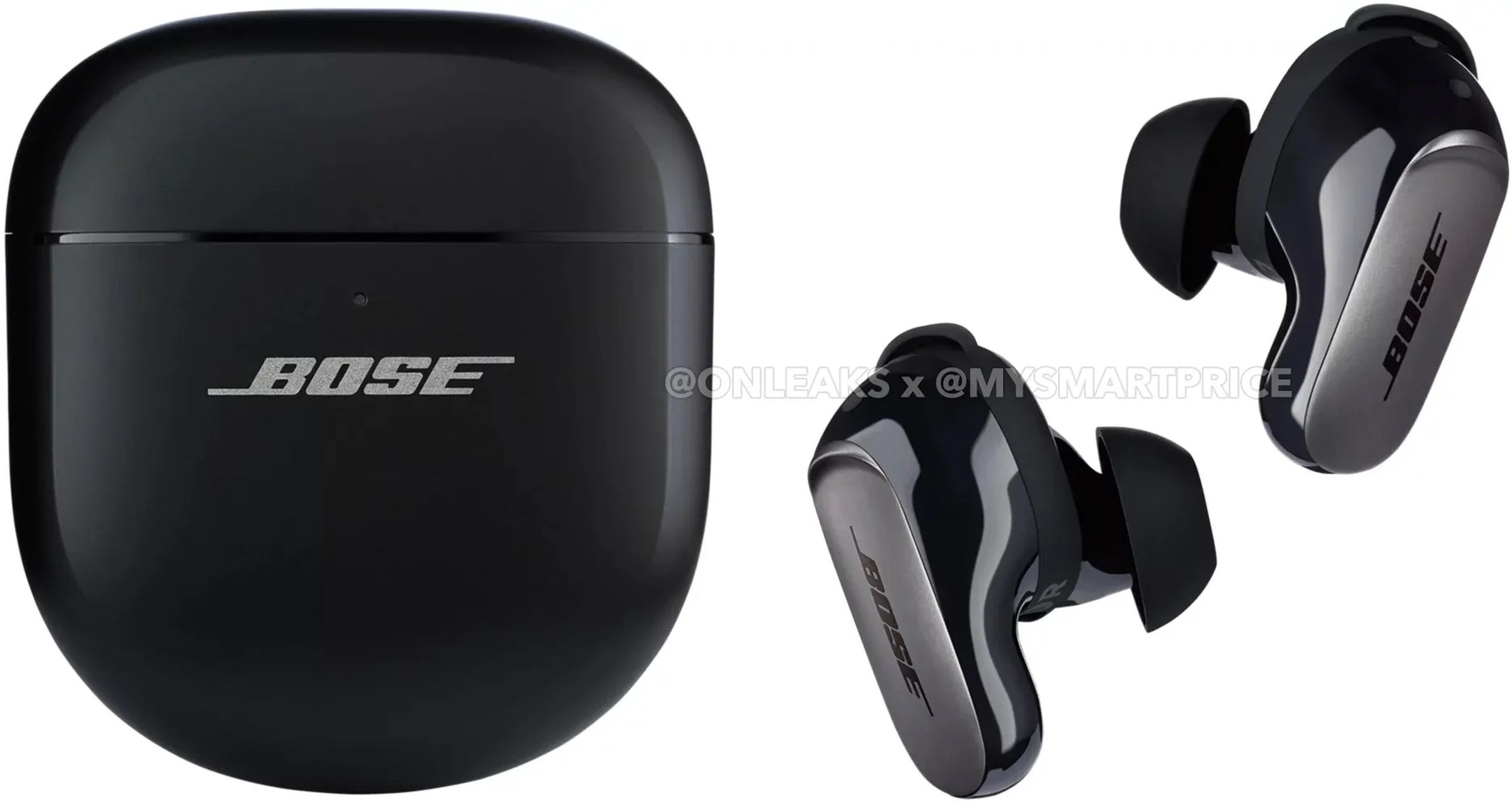 A leaked image of Bose’s QuietComfort Earbuds Ultra.