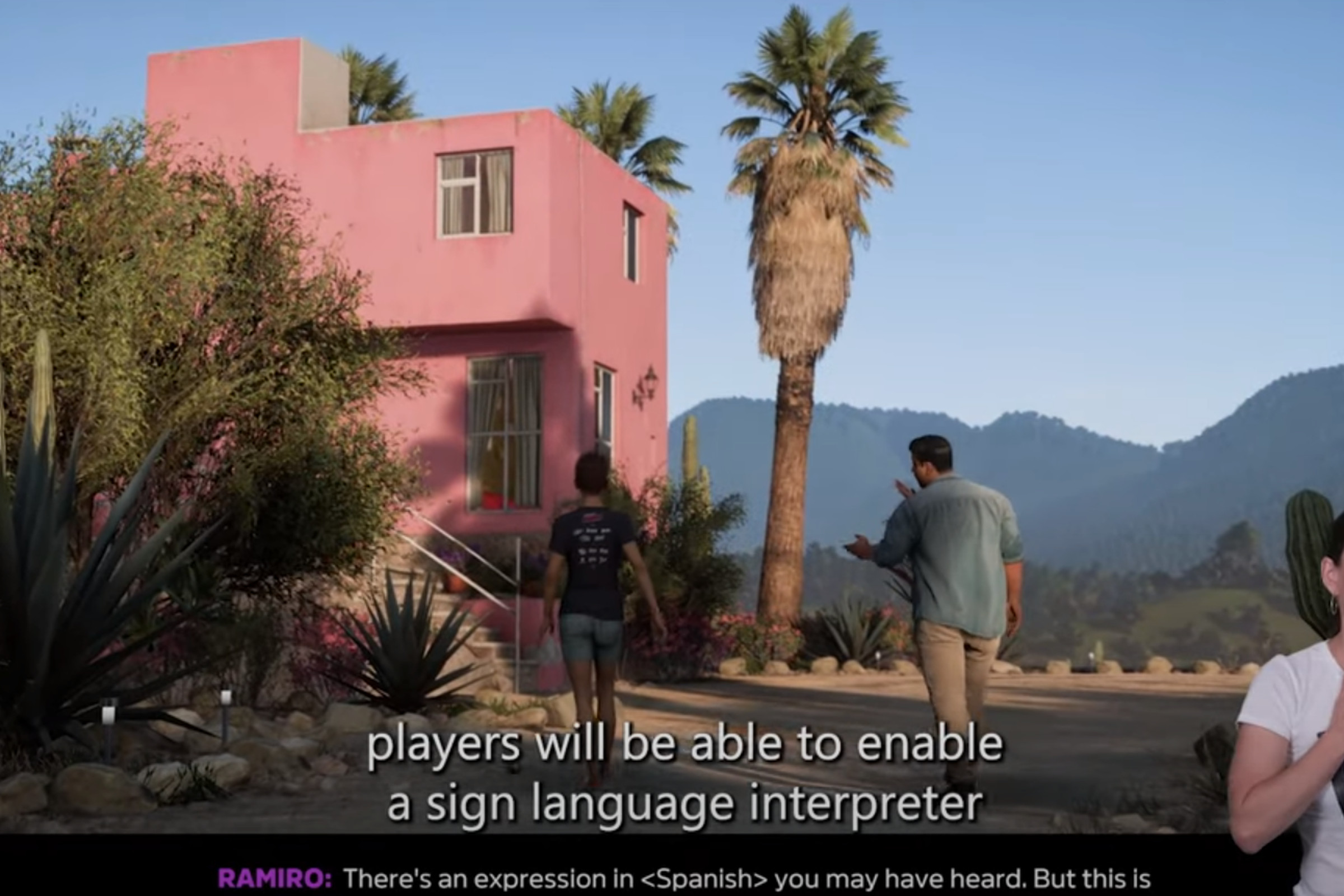 Forza Horizon 4 will add sign language interpreters to cut scenes in a post-launch update