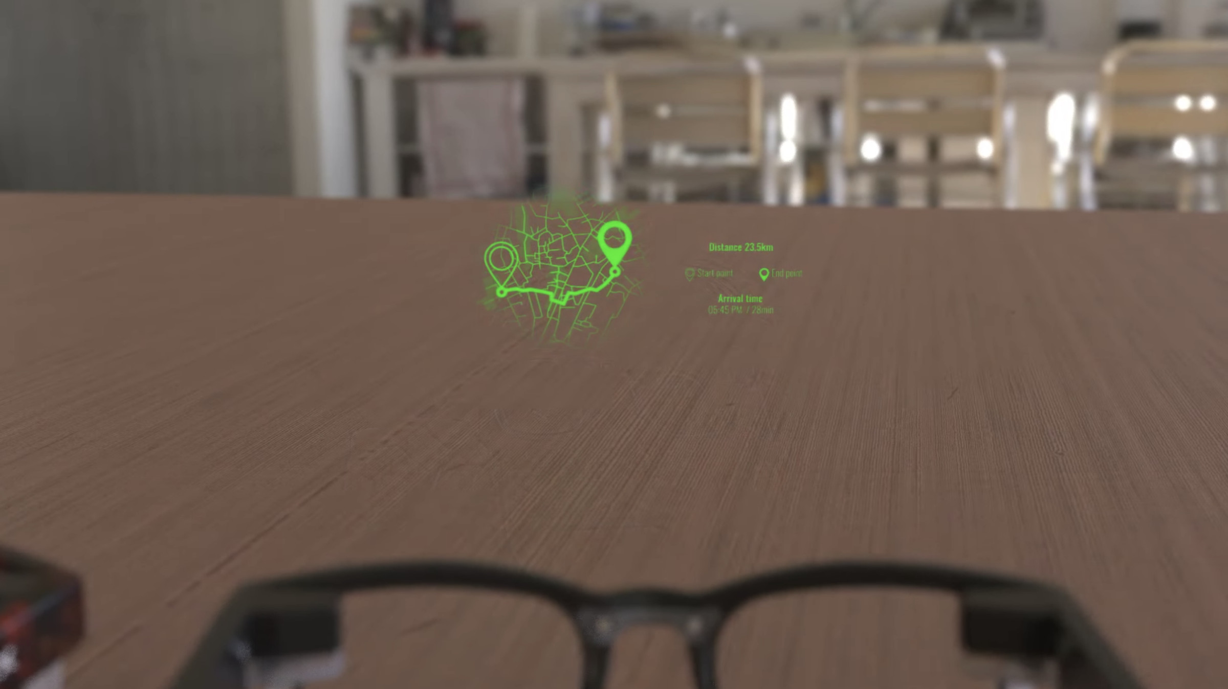 Similar to Google Glass, Vuzix’s smart glasses are more heads-up displays than true augmented reality devices and are designed to mirror information from a paired smartphone. 