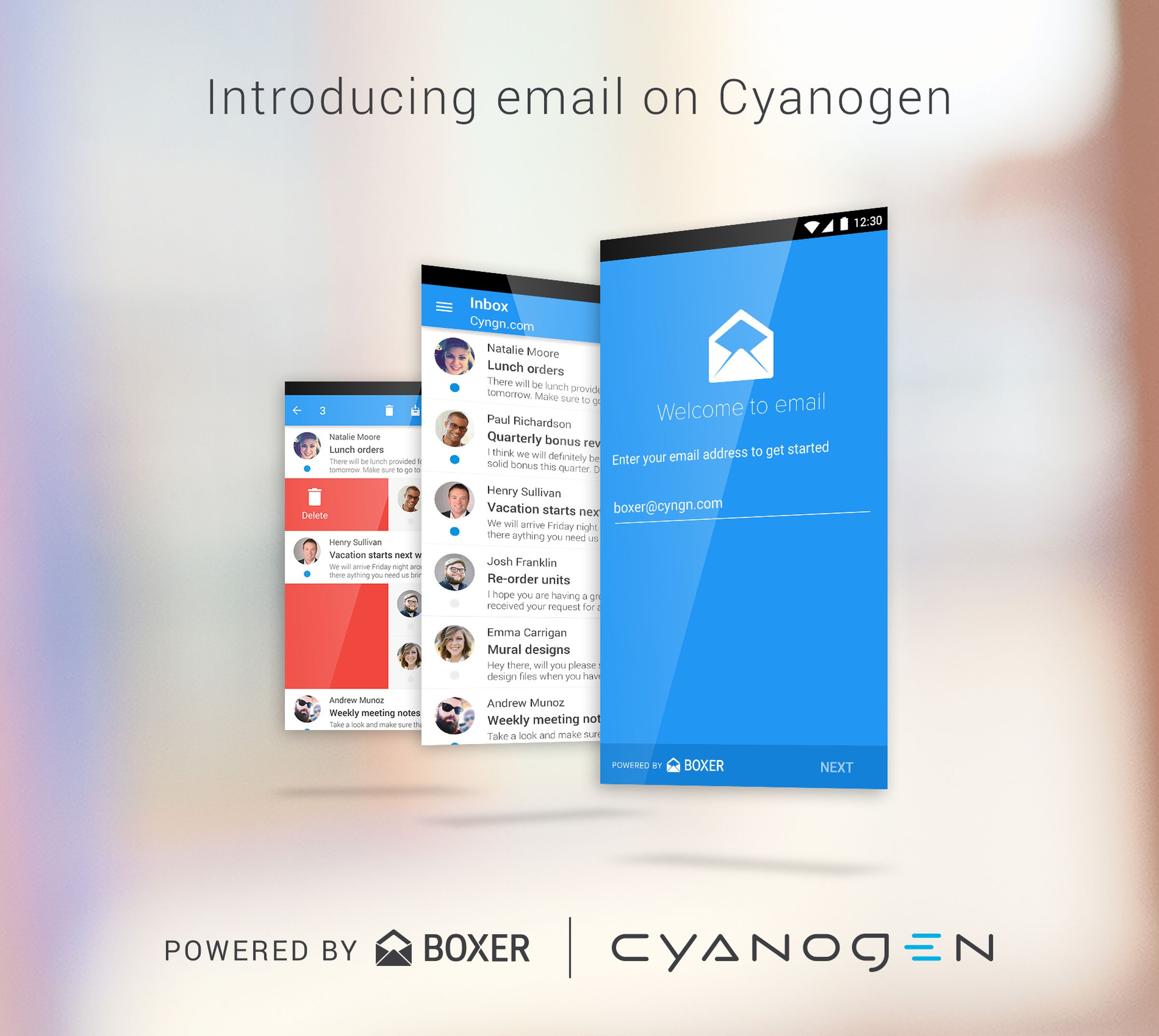 Cyanogen Email