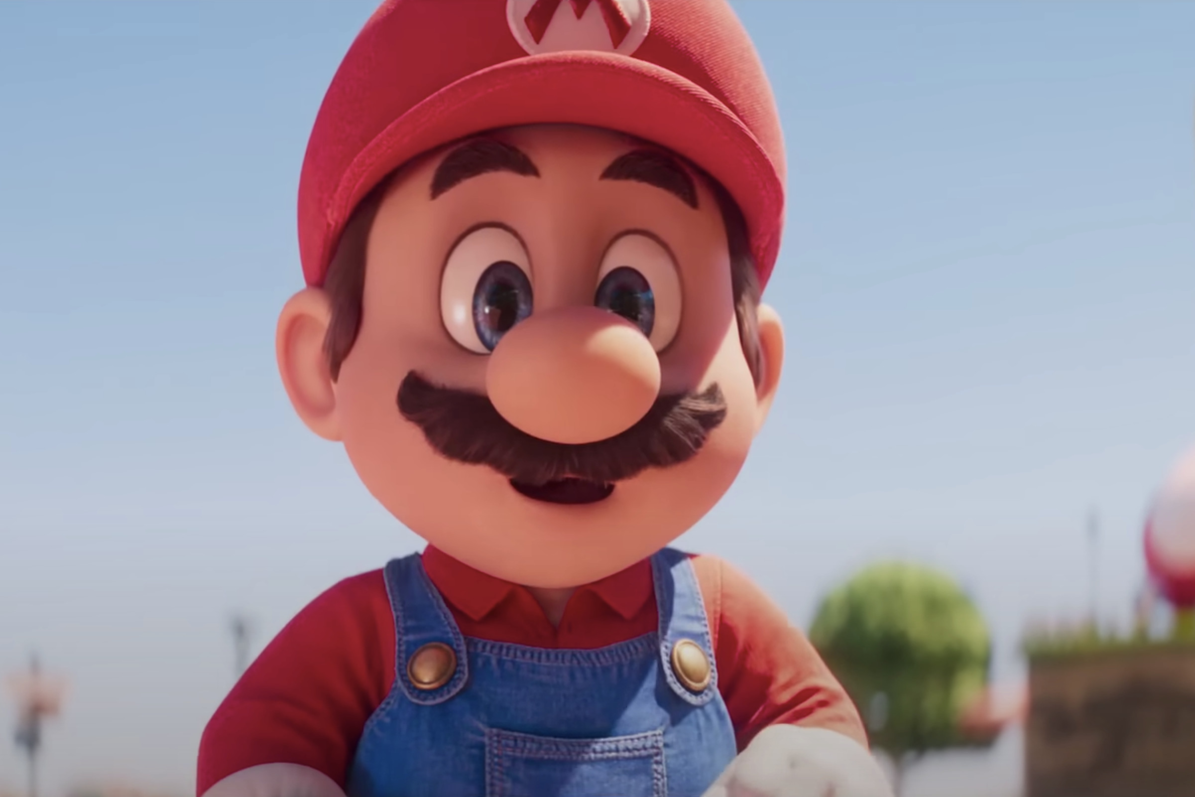 Mario in The Super Mario Bros. Movie.