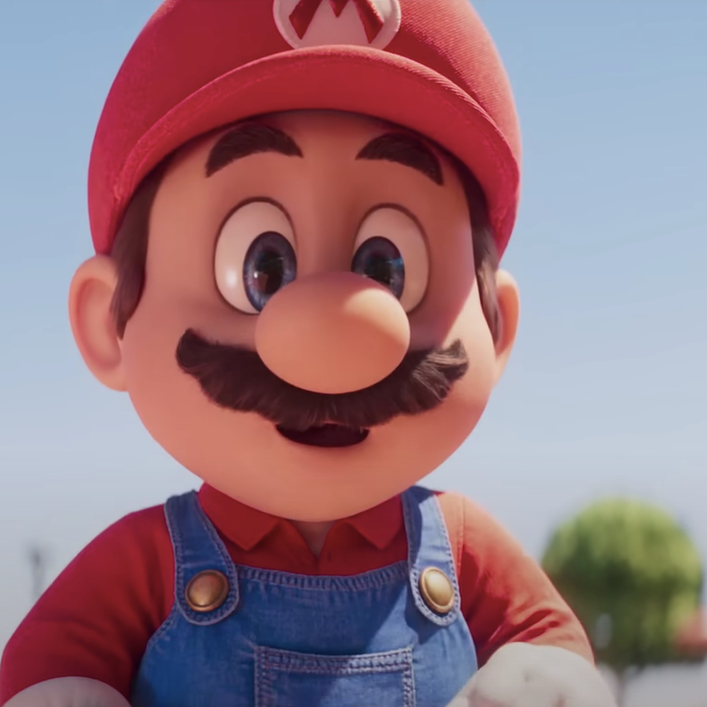 Mario in The Super Mario Bros. Movie.