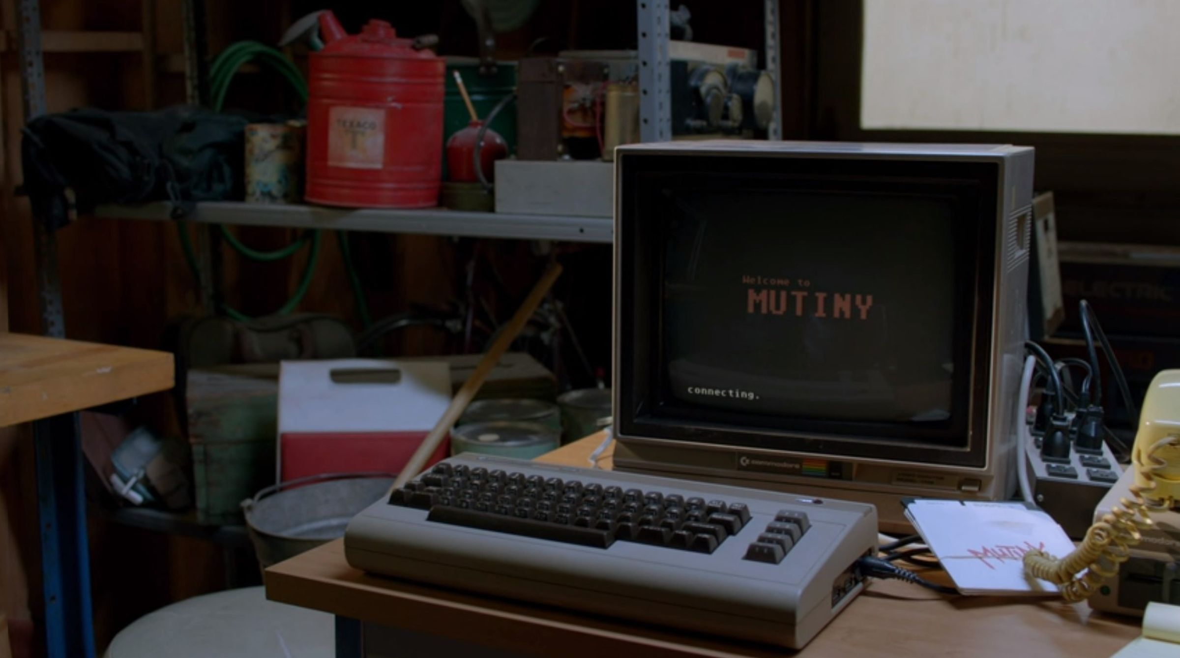 A still image from the AMC series Halt and Catch Fire.